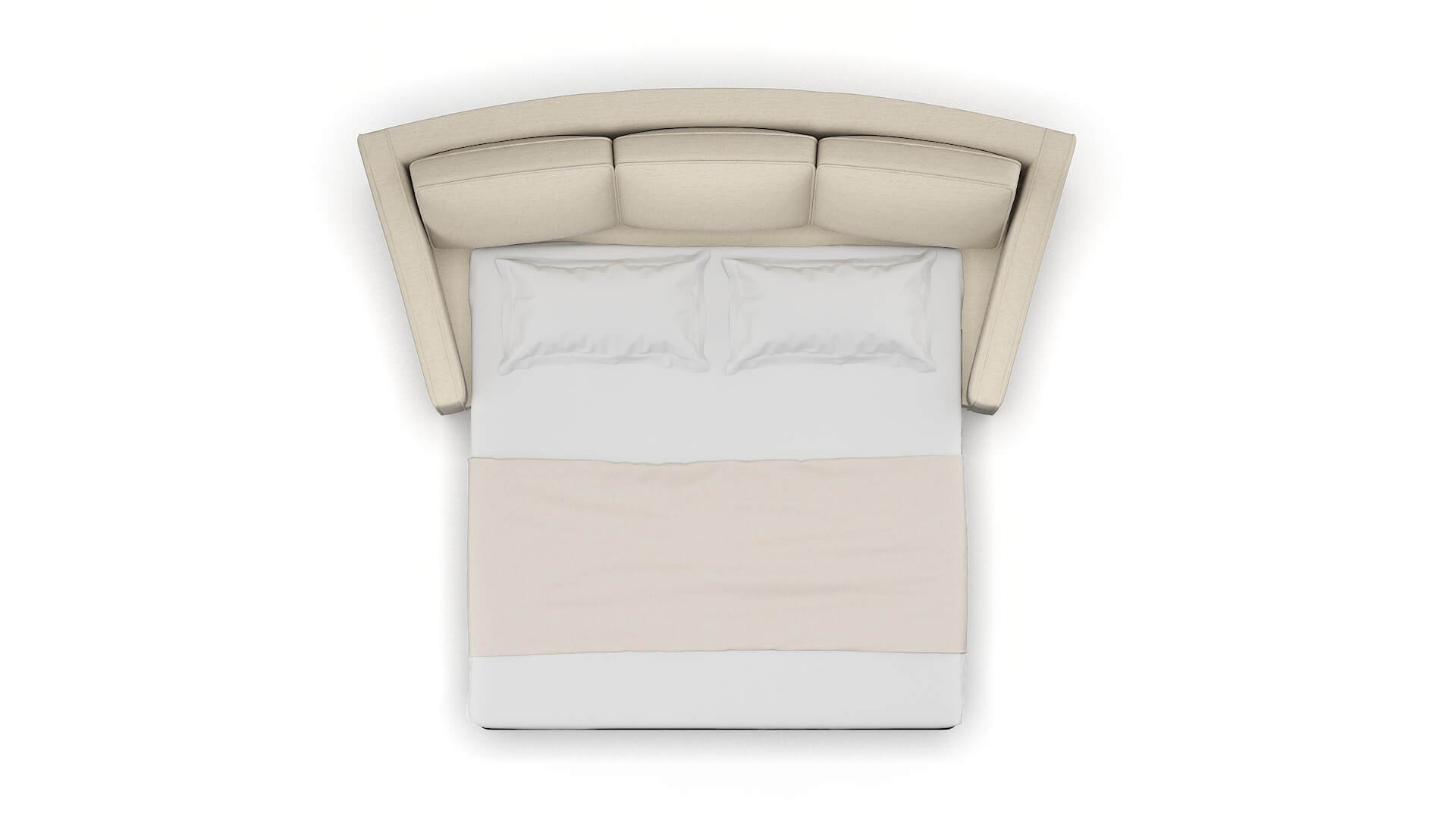 Sanda Chance Sand Sofa Sleeper Espresso legs 3