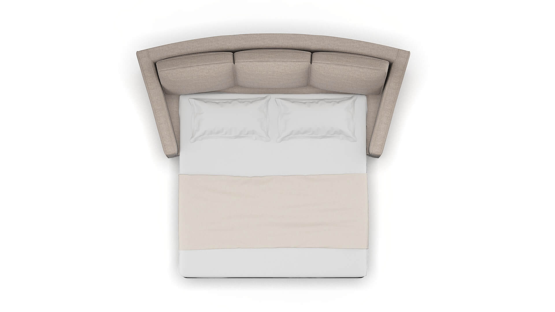 Sanda Clyde Dolphin Sofa Sleeper Espresso legs 3