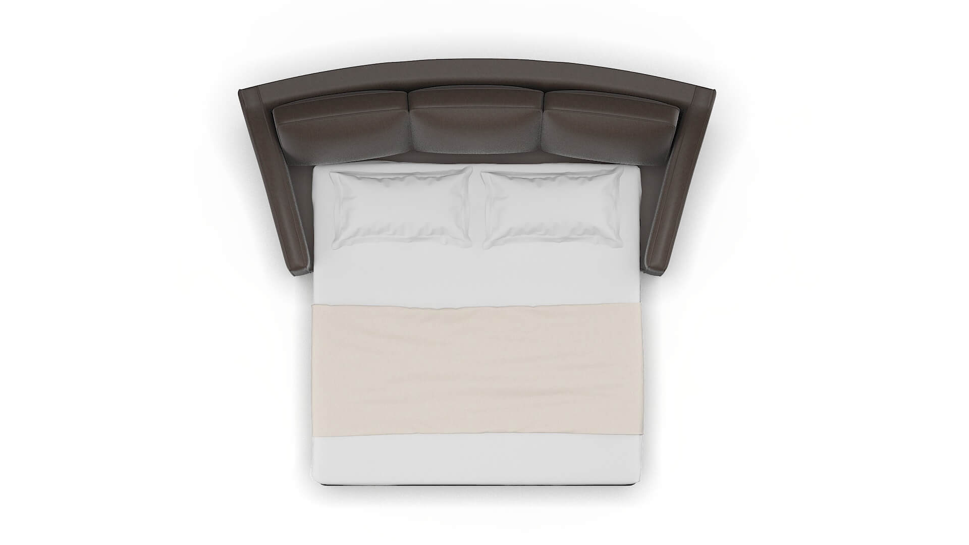 Sanda Cosmo Chocolate Sofa Sleeper Espresso legs 3