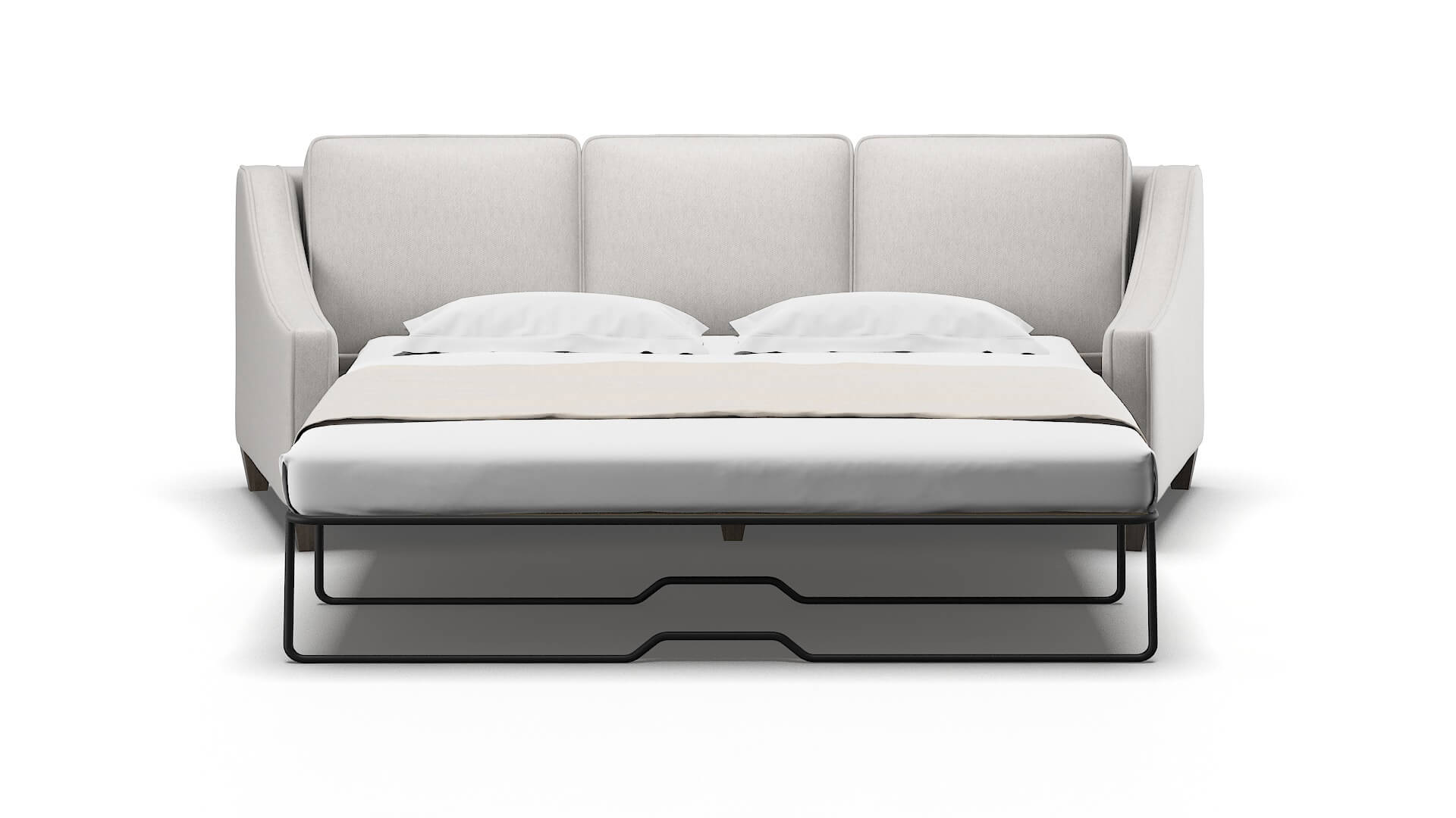 Sanda Cosmo Silver Sofa Sleeper Espresso legs 1