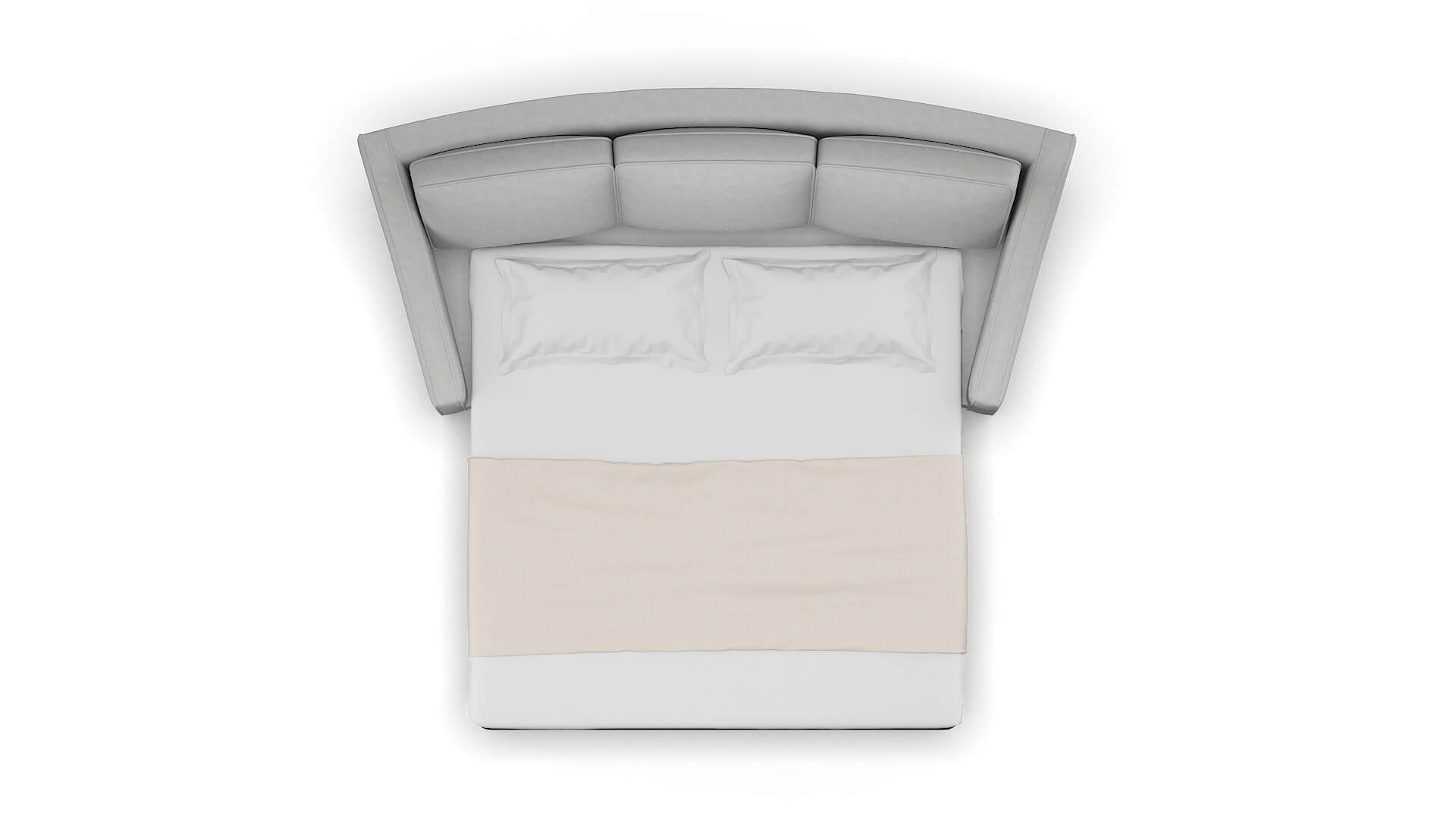 Sanda Dawson Platinum Sofa Sleeper Espresso legs 3