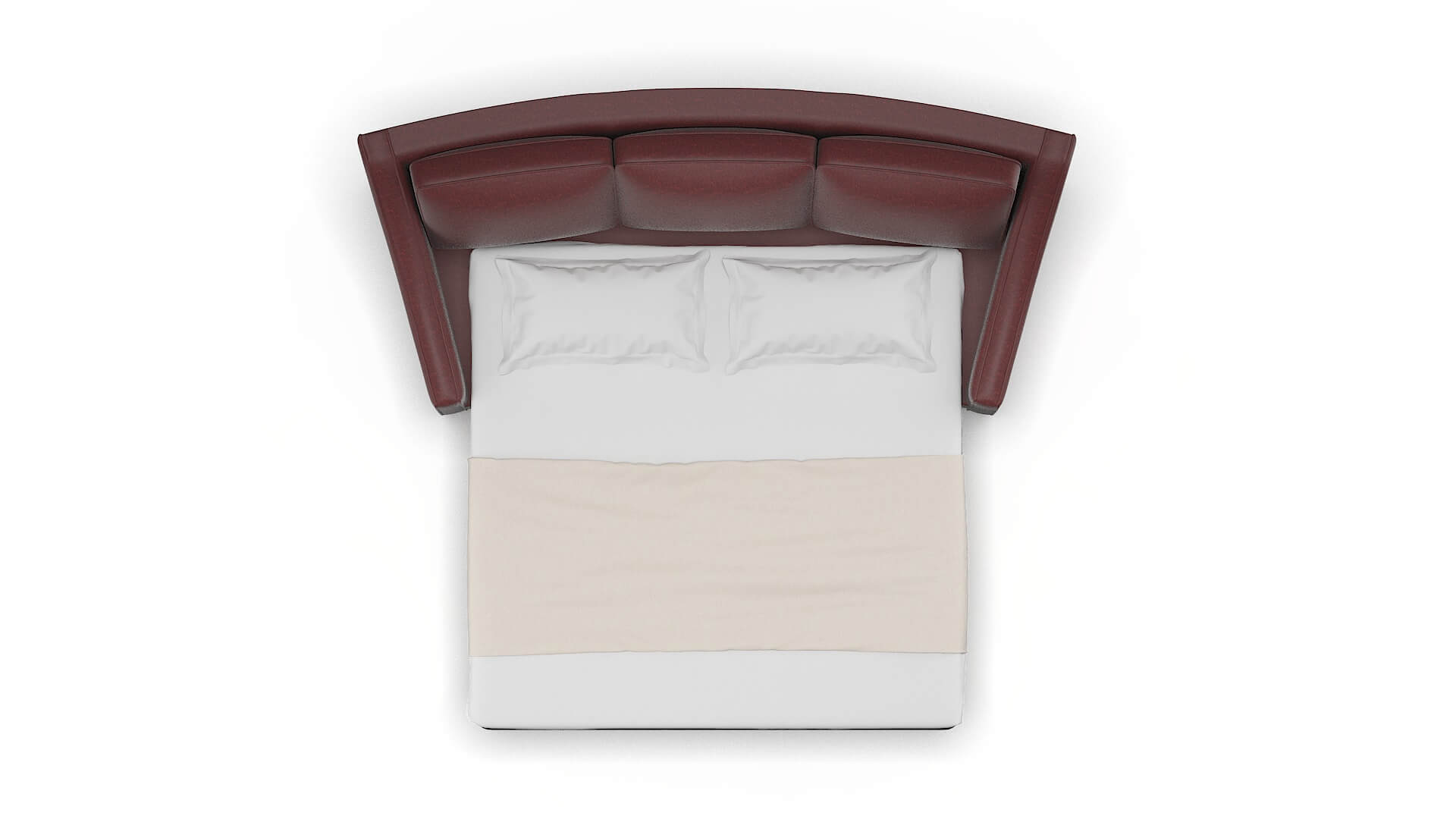 Sanda Derby Berry Sofa Sleeper Espresso legs 3