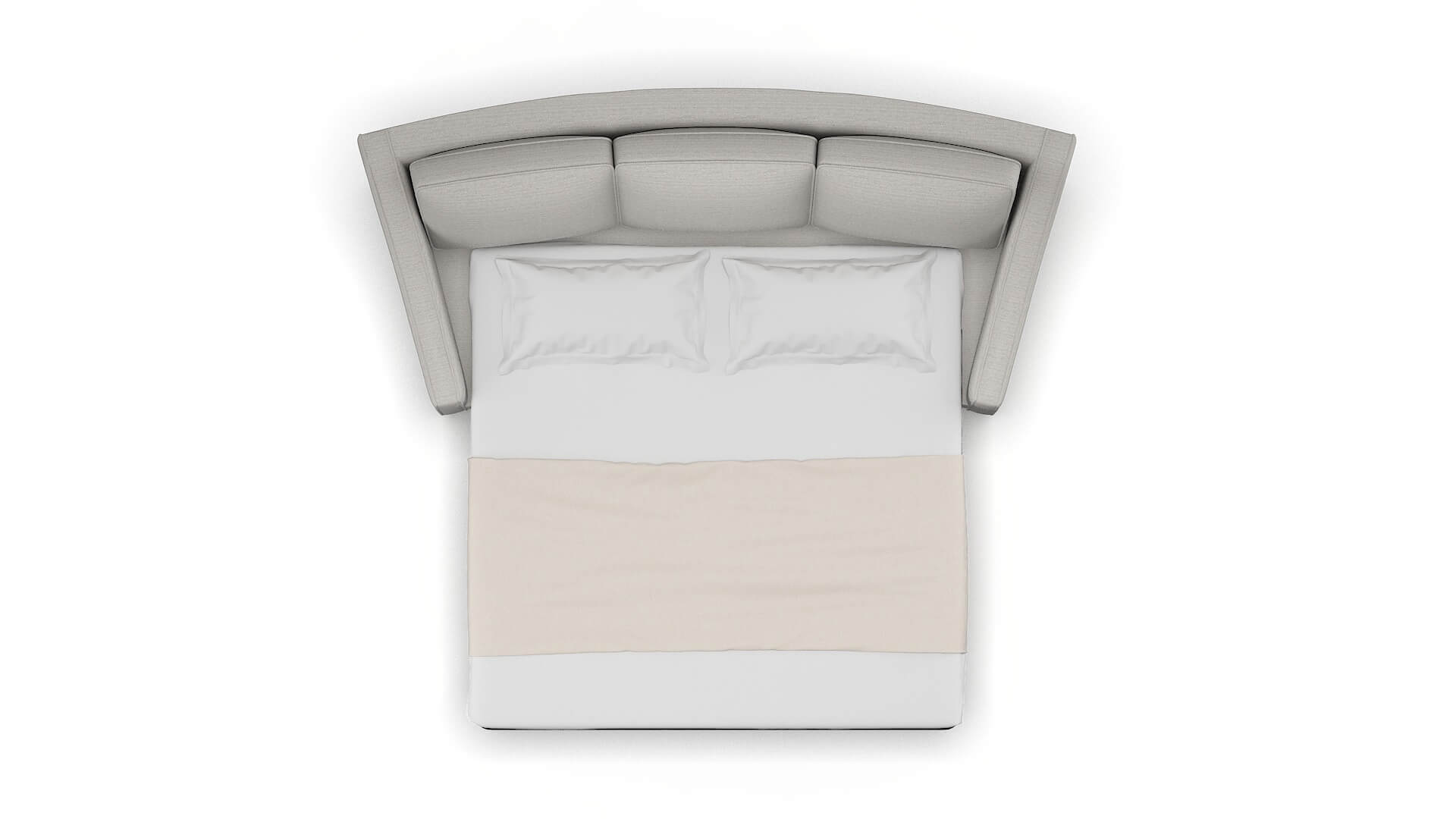 Sanda Derby Grey Sofa Sleeper Espresso legs 3