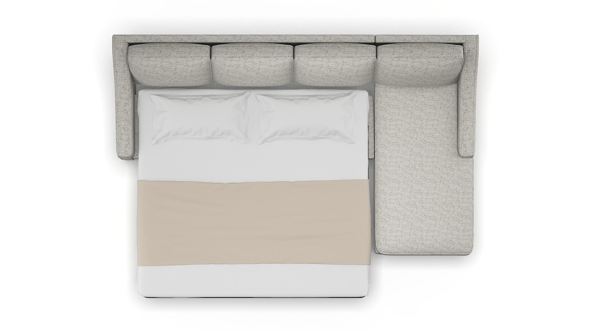 Sanda Derby Silver Panel Sleeper Espresso legs 3