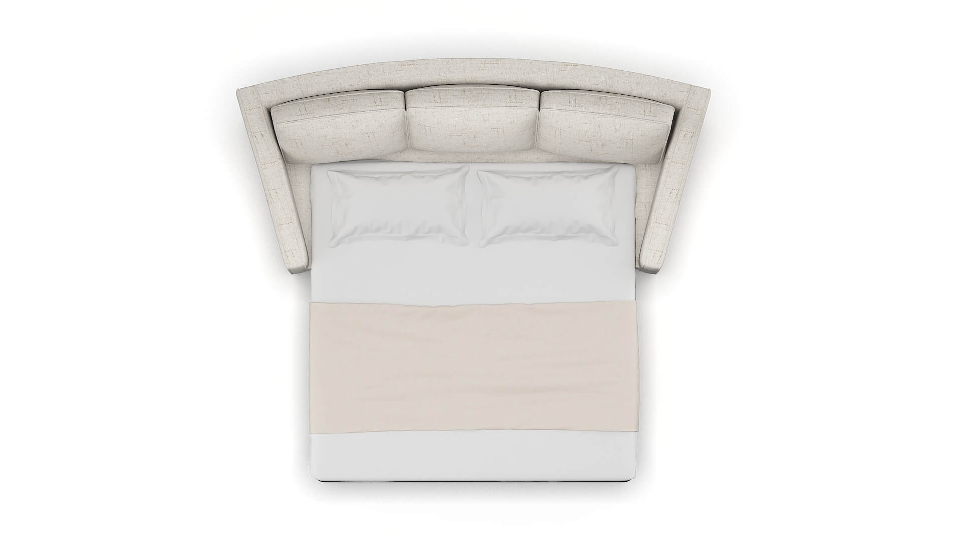 Sanda Derby Taupe Sofa Sleeper Espresso legs 3