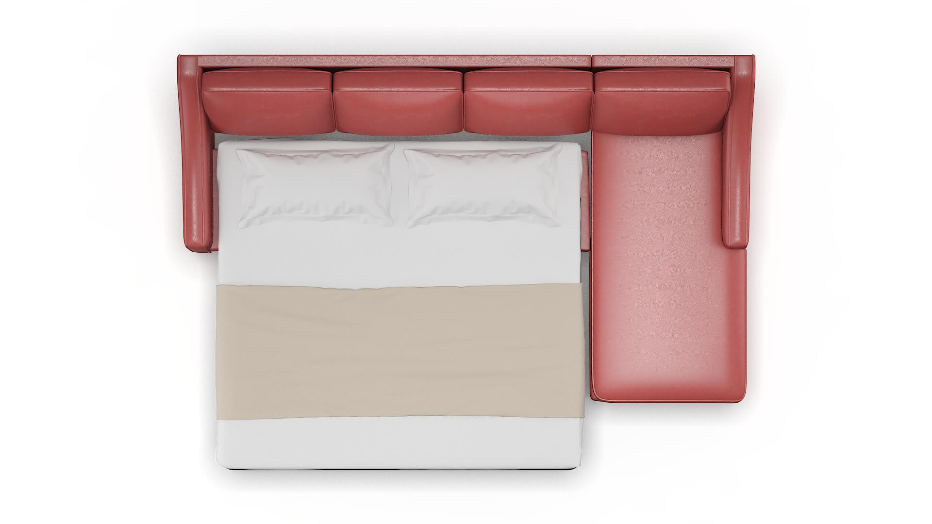 Sanda Dillion Cordovan Panel Sleeper Espresso legs 3