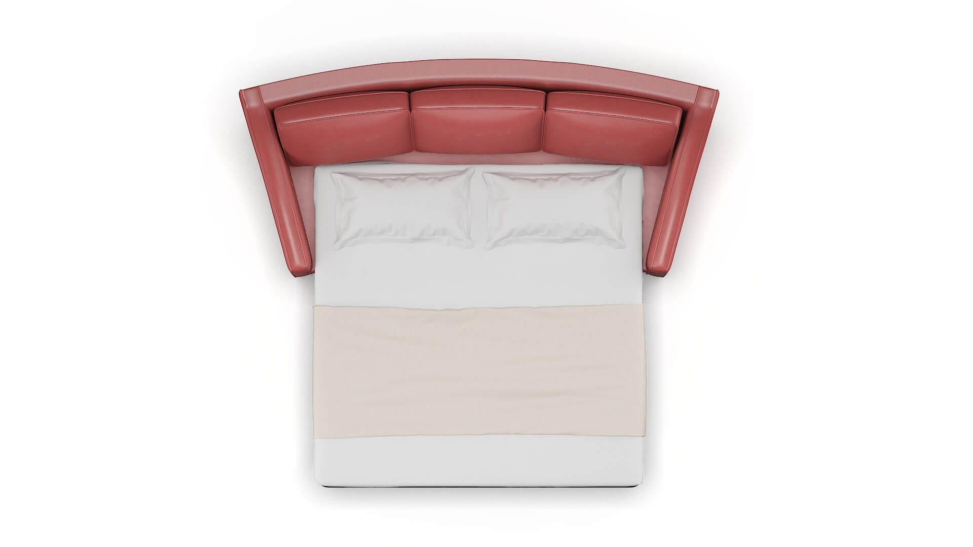 Sanda Dillion Cordovan Sofa Sleeper Espresso legs 3