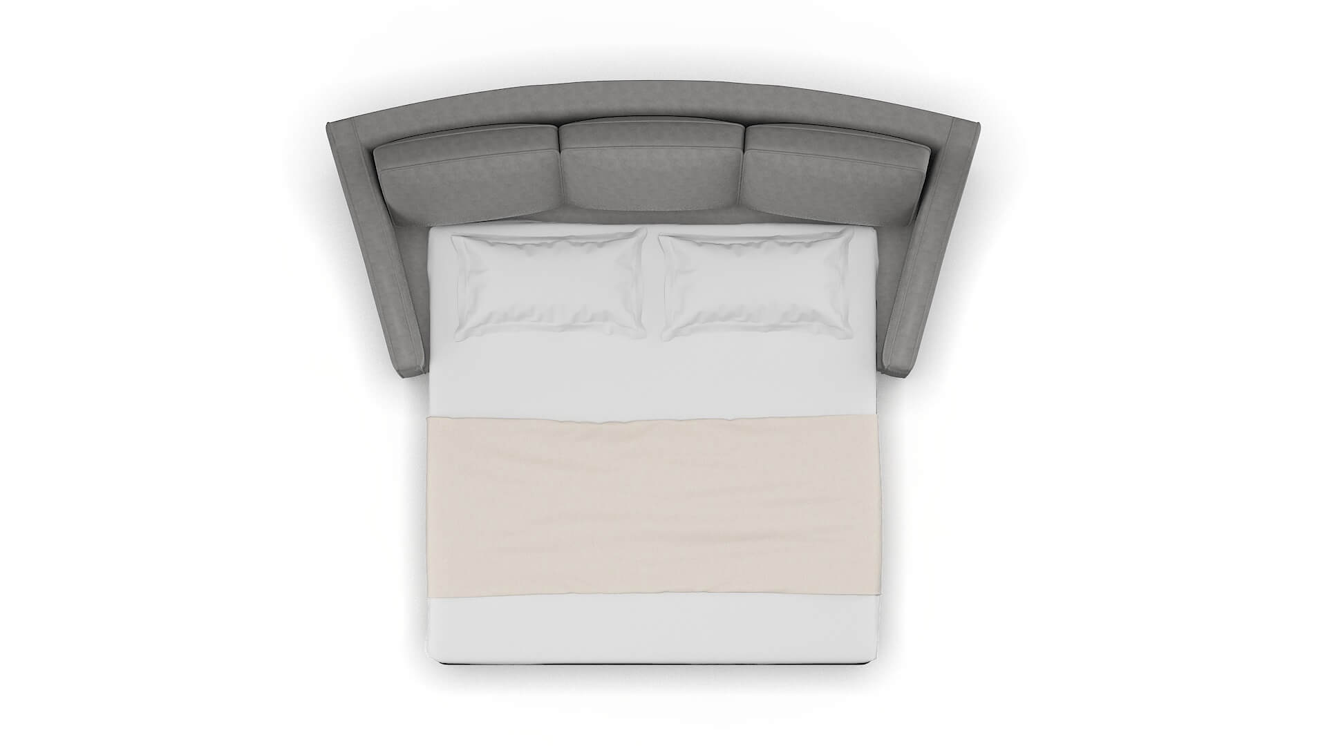 Sanda Dream_d Charcoal Sofa Sleeper Espresso legs 3