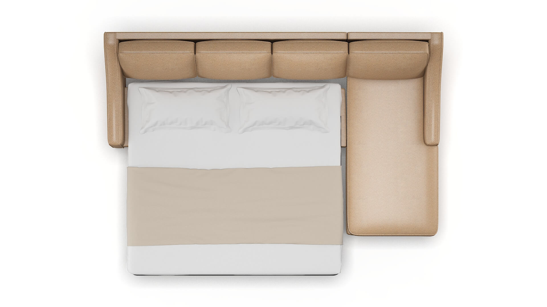 Sanda Ford Dune Panel Sleeper Espresso legs 3