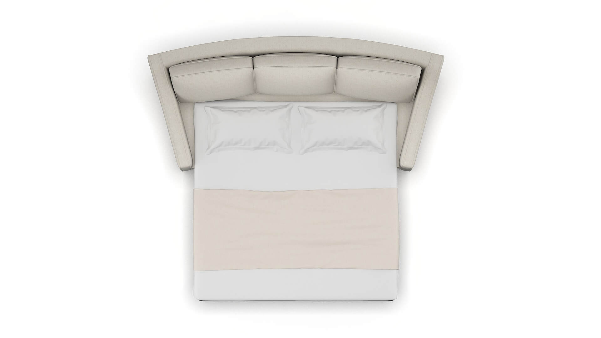 Sanda Insight Dove Sofa Sleeper Espresso legs 3