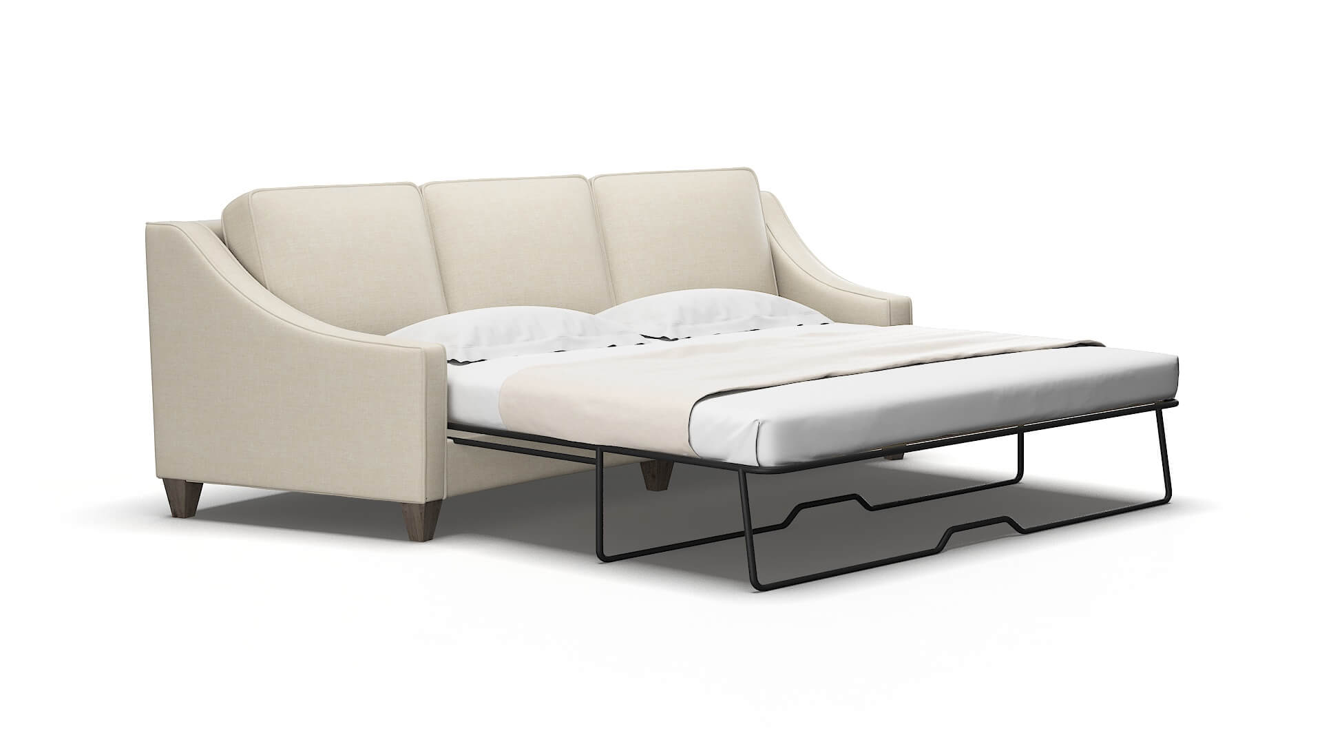 Sanda Keylargo almond Sofa sleeper Espresso Legs  2