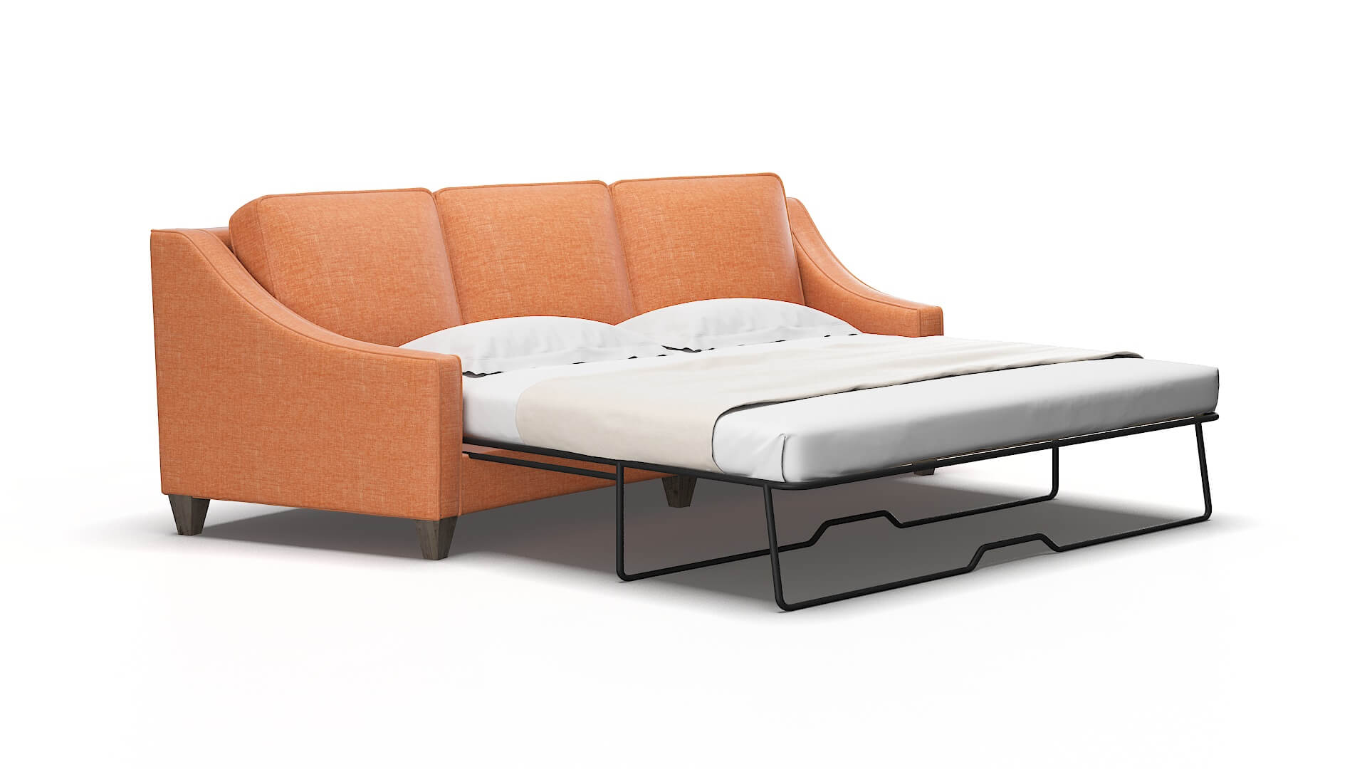 Sanda Keylargo terracotta Sofa sleeper Espresso Legs  2