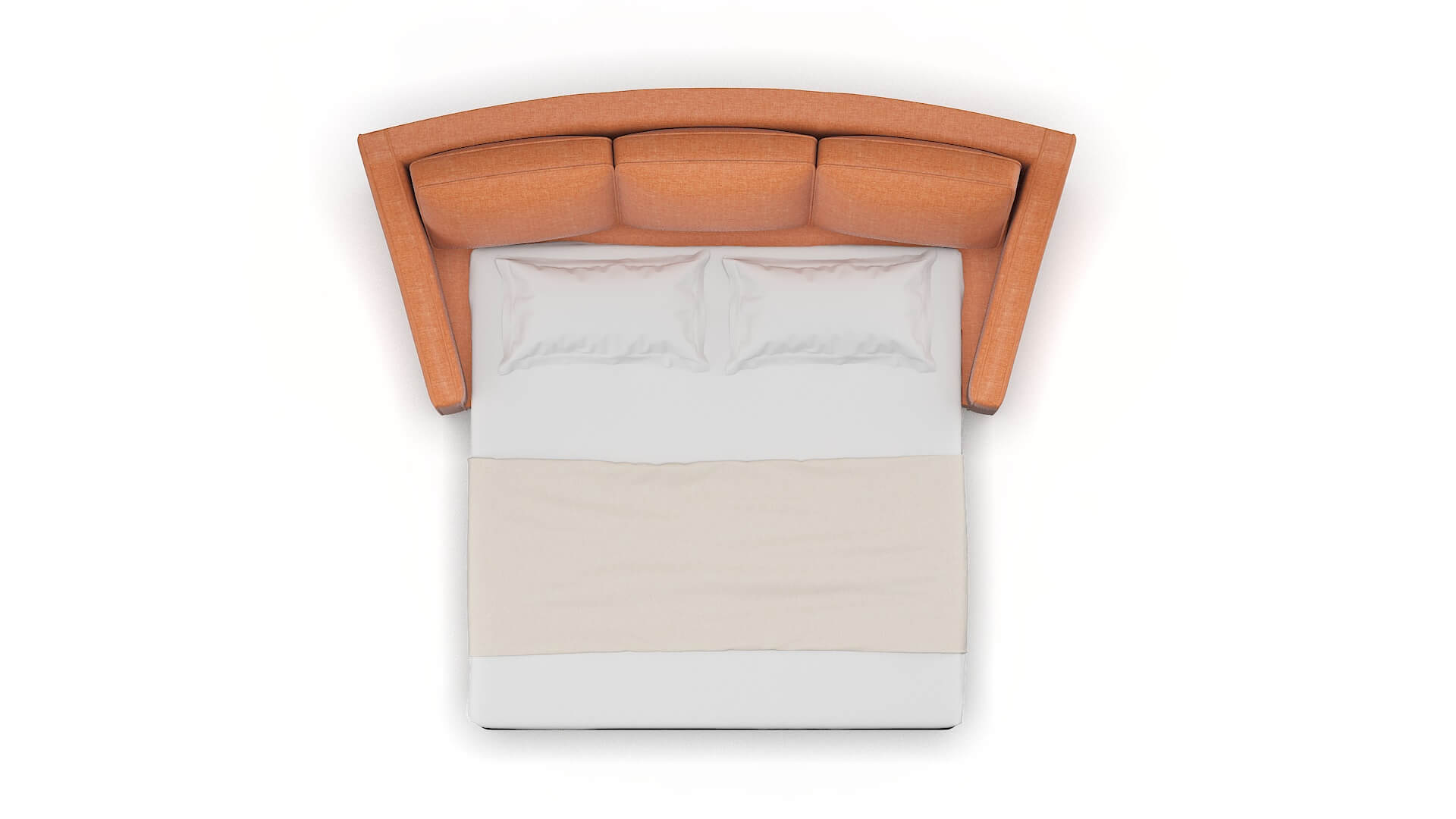 Sanda Keylargo Terracotta Sofa Sleeper Espresso legs 3