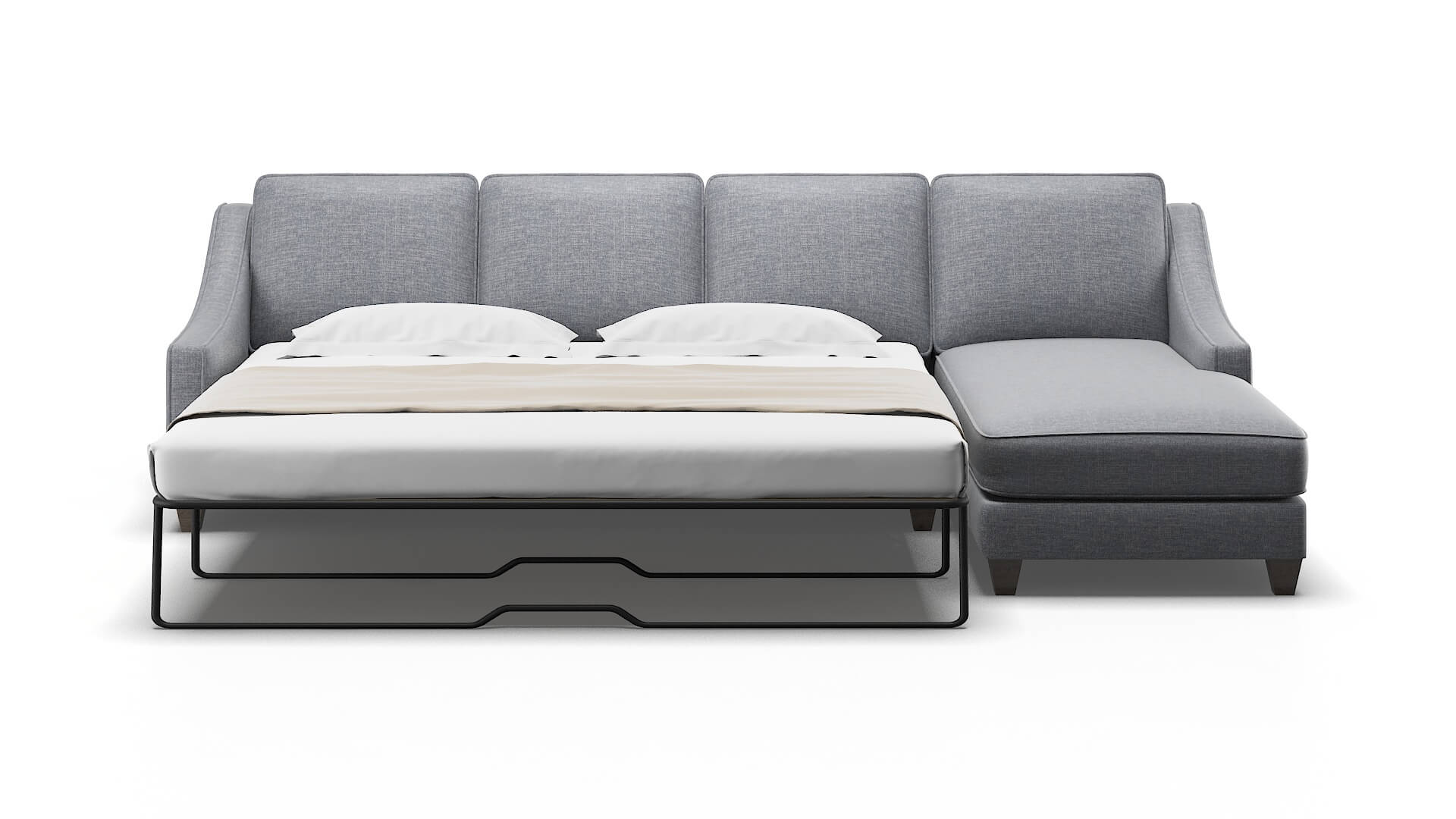 Sanda Lana Ash Panel Sleeper Espresso legs 2