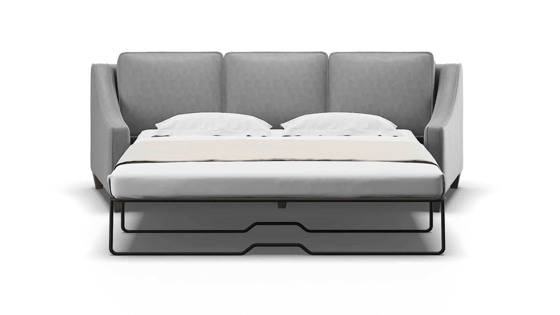 Sanda Noble Smoke Sofa Sleeper Espresso legs 1