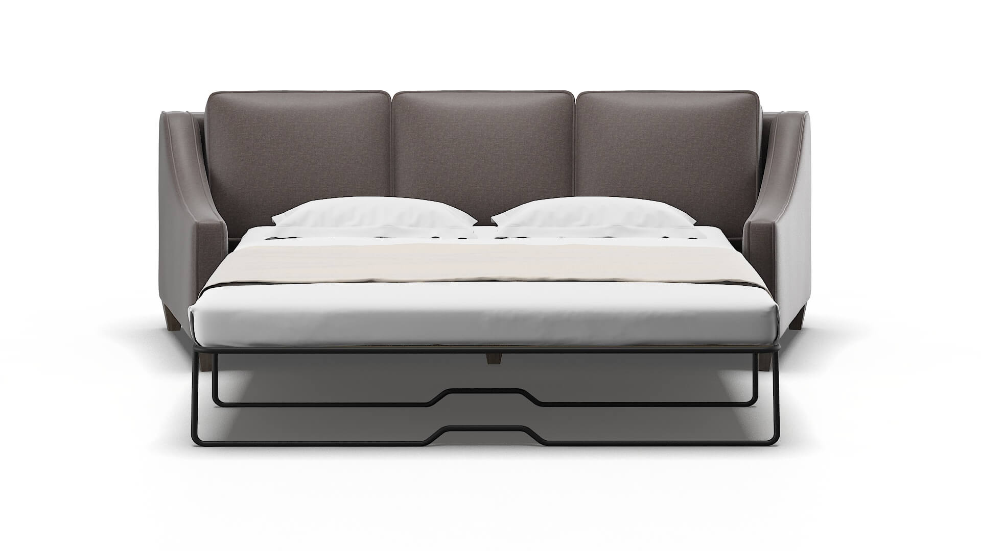 Sanda Oscar Chocolate Sofa Sleeper Espresso legs 1