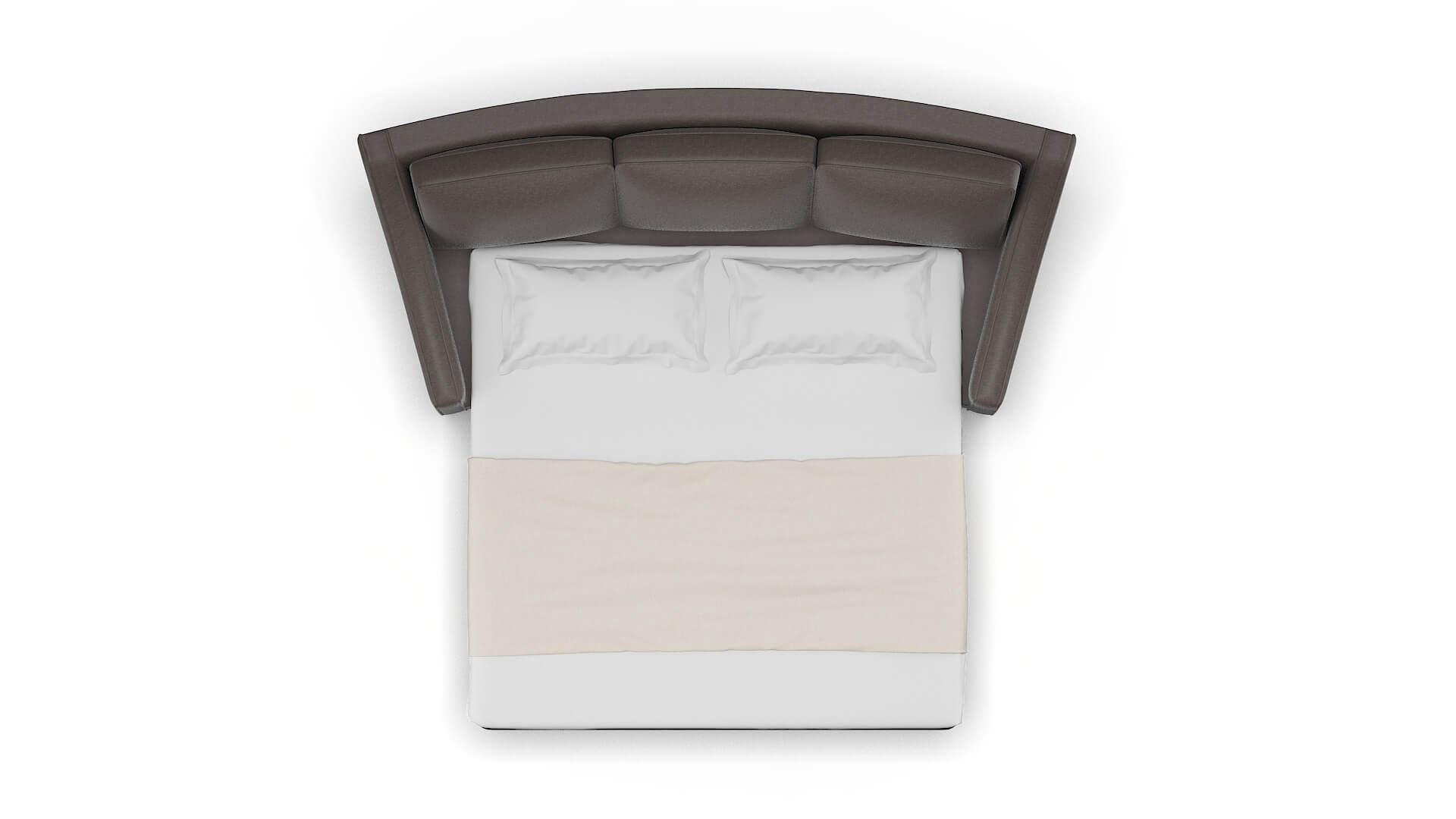 Sanda Oscar Chocolate Sofa Sleeper Espresso legs 3