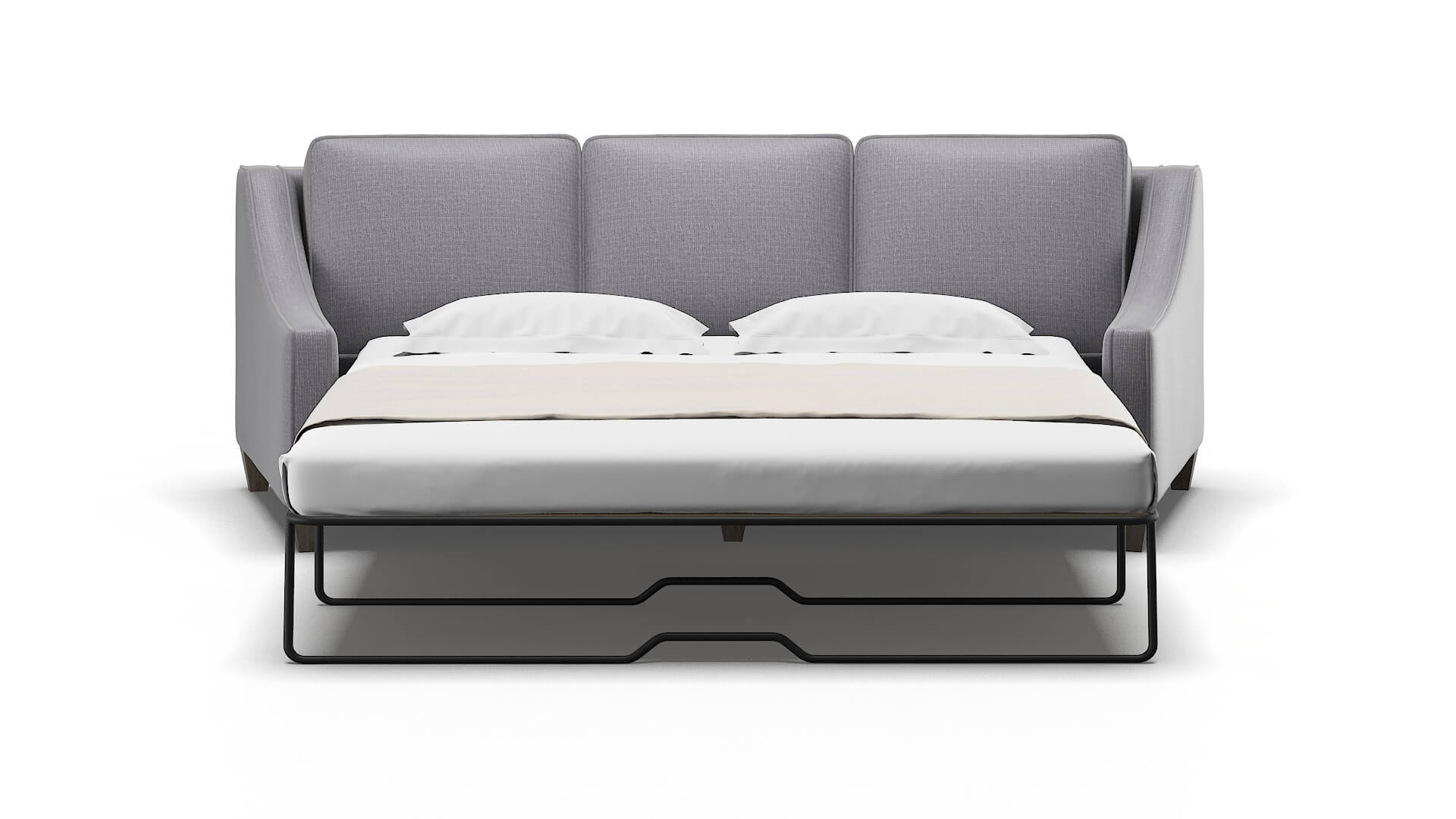 Sanda Parker Ash Sofa Sleeper Espresso legs 1