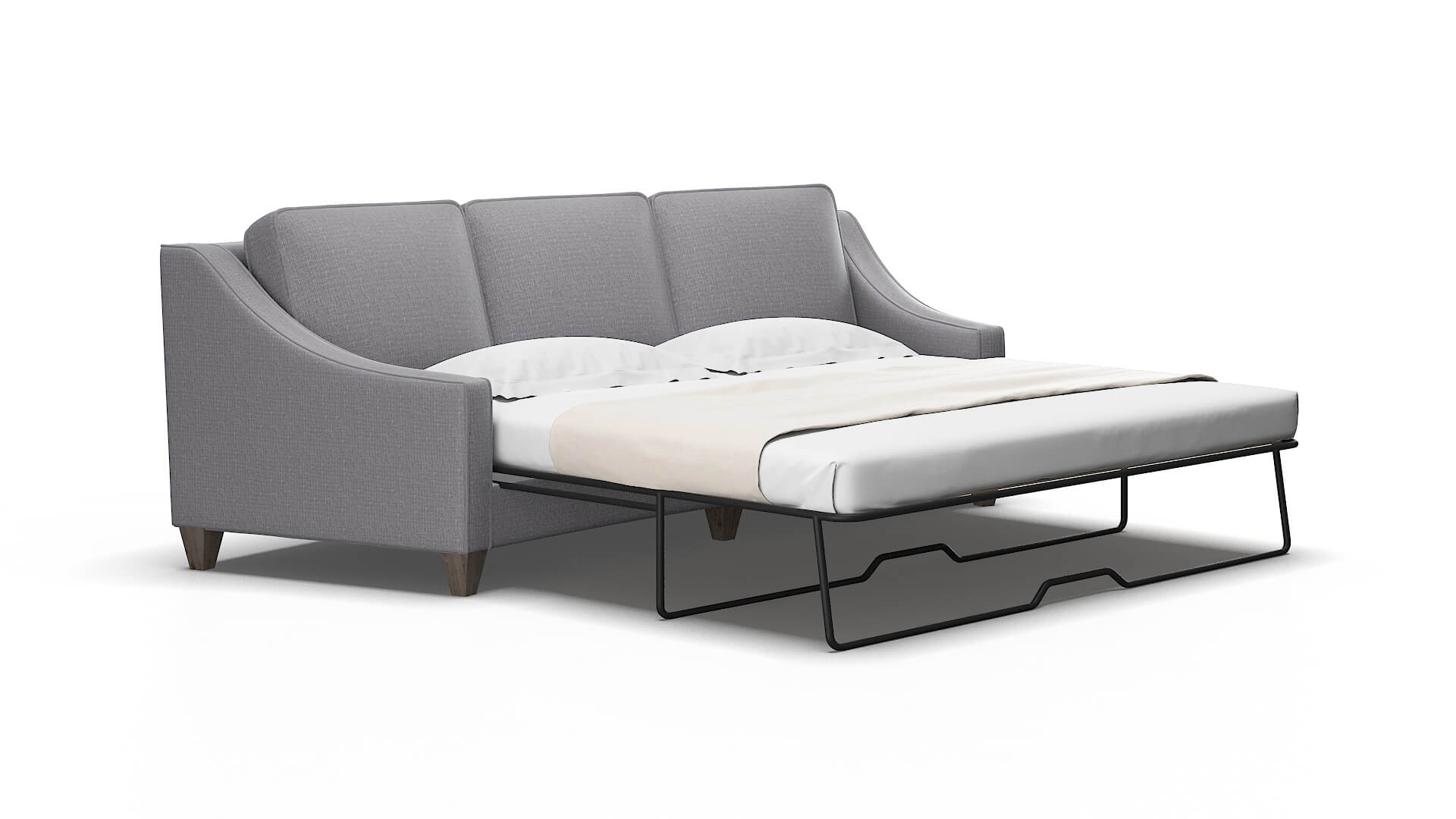 Sanda Parker ash Sofa sleeper Espresso Legs  2