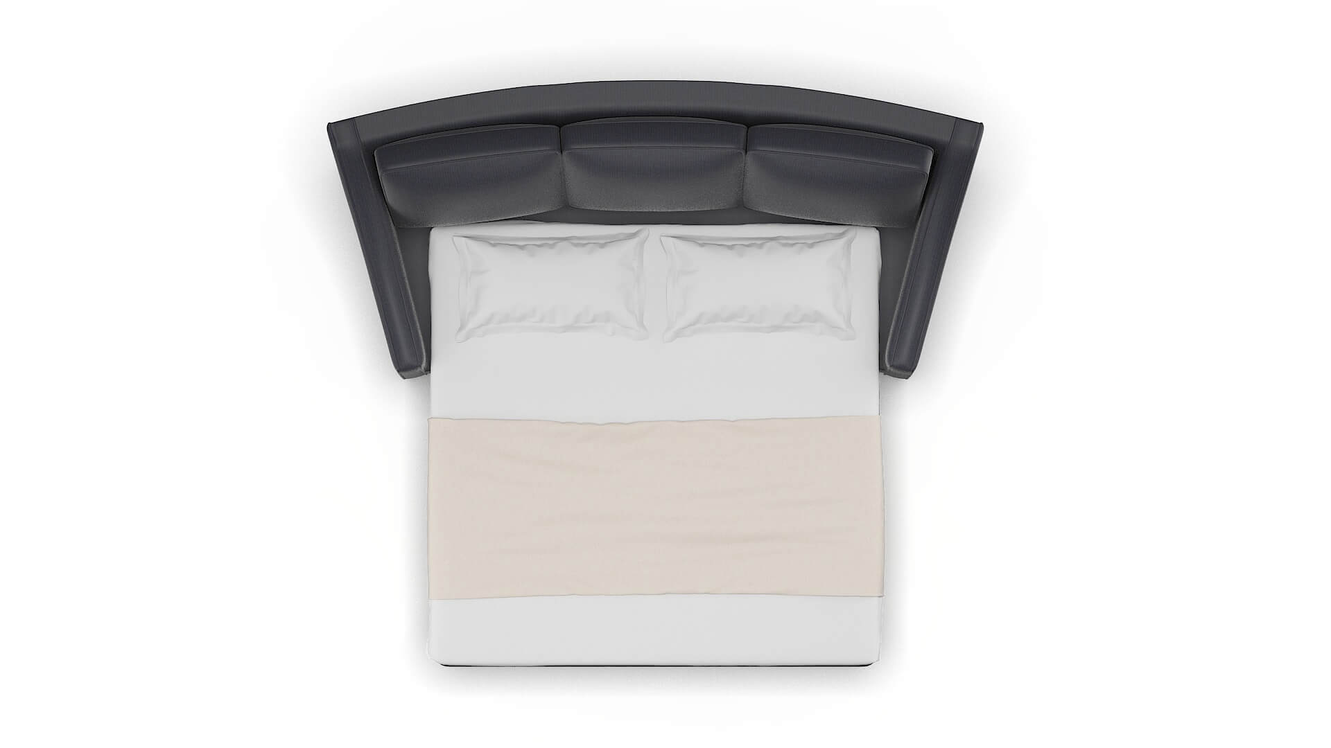 Sanda Parker Midnight Sofa Sleeper Espresso legs 3