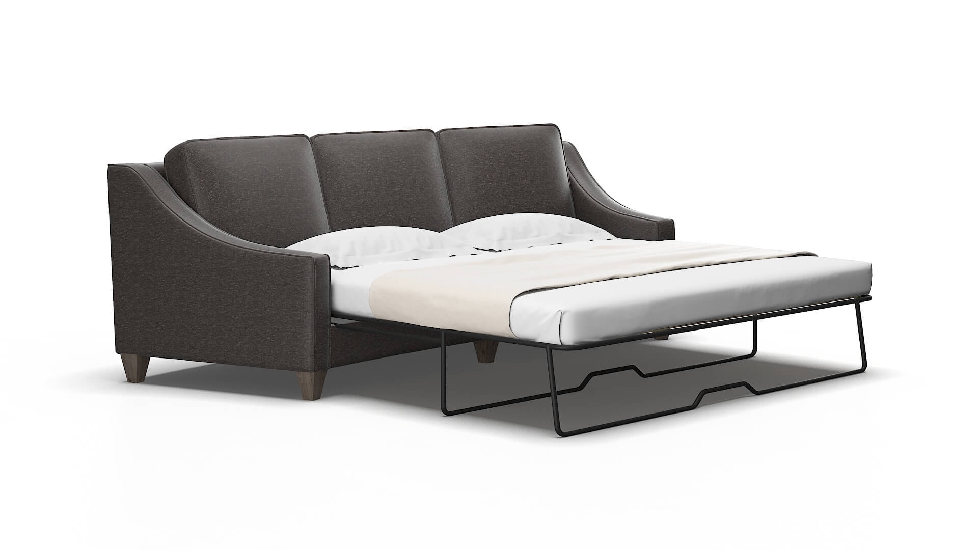 Sanda Phoenix Chocolate Sofa Sleeper Espresso legs 2