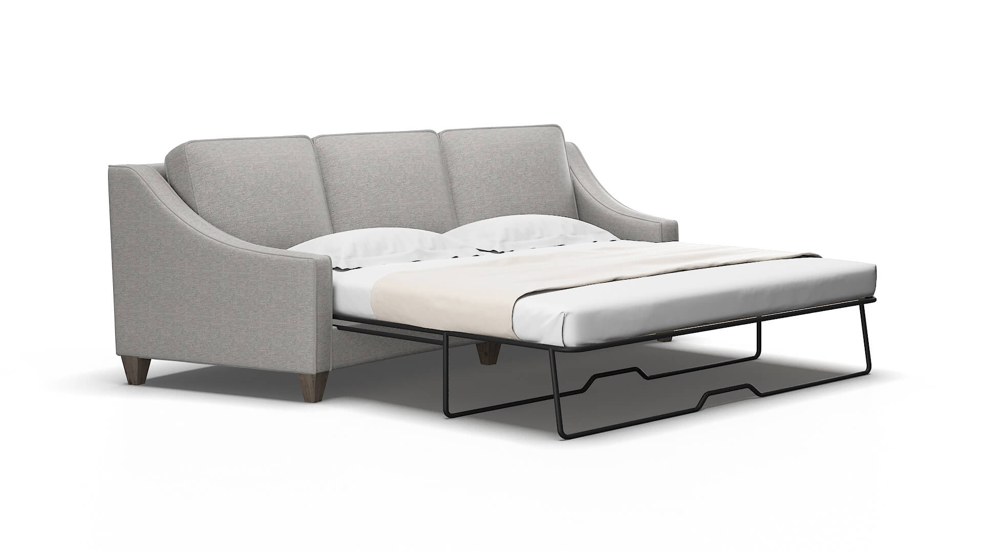 Sanda Phoenix smoke Sofa sleeper Espresso Legs  2
