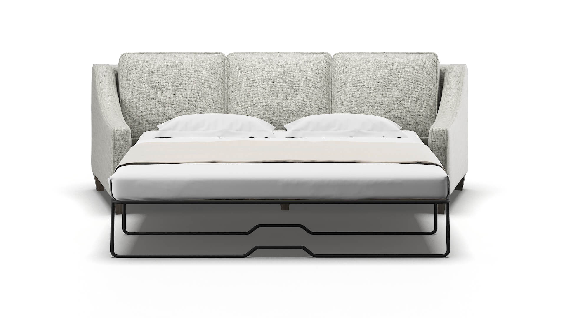 Sanda Prime Gravel Sofa Sleeper Espresso legs 1