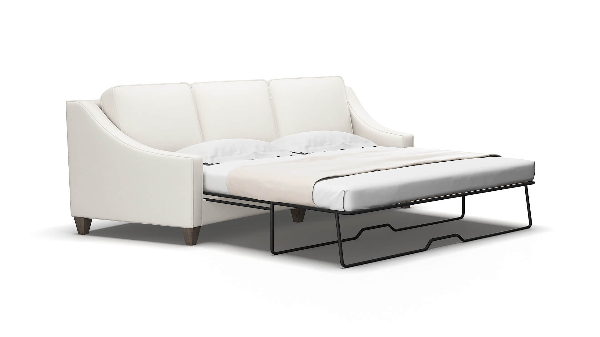 Sanda Redondo pearl Sofa sleeper Espresso Legs  2