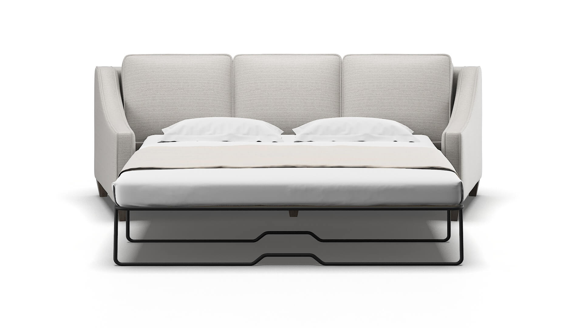 Sanda Redondo Stone Sofa Sleeper Espresso legs 1