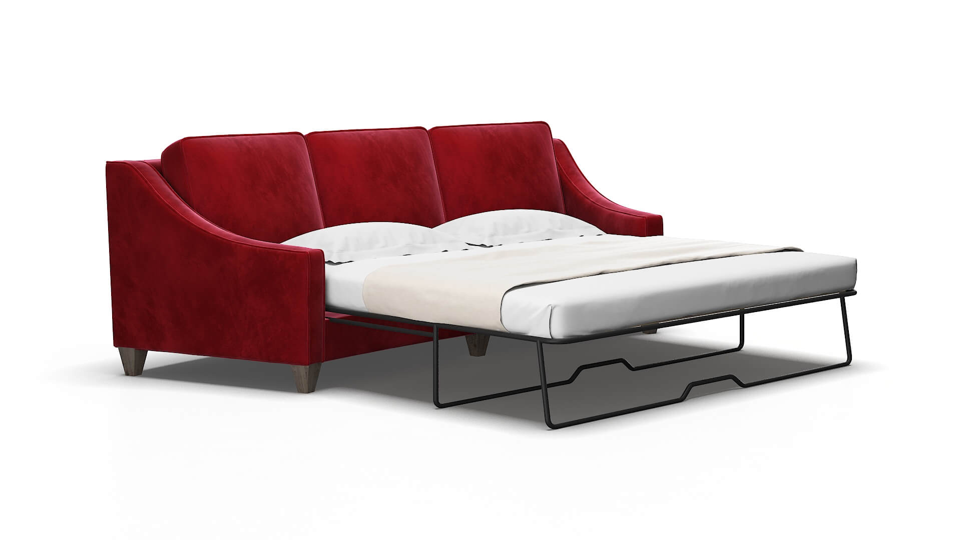Sanda Royale Ruby Sofa Sleeper Espresso legs 2