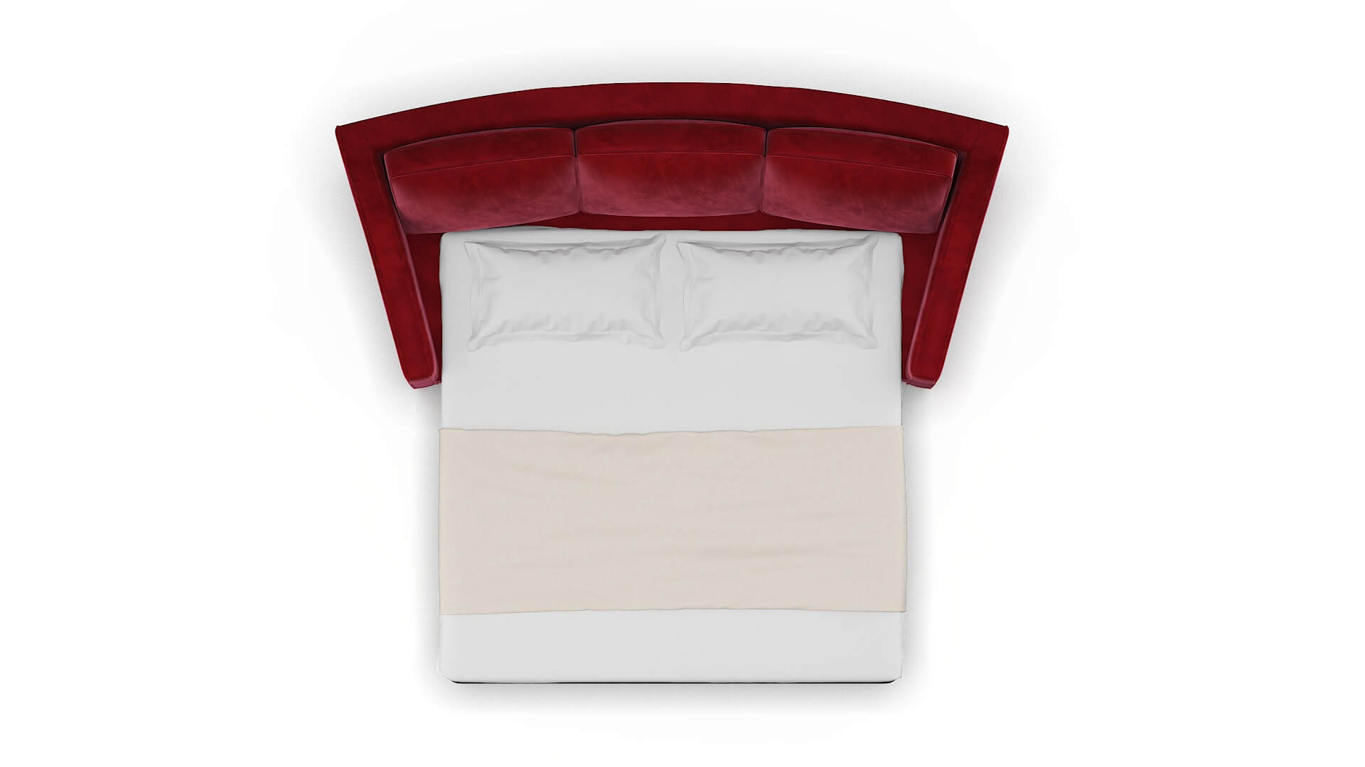 Sanda Royale Ruby Sofa Sleeper Espresso legs 3