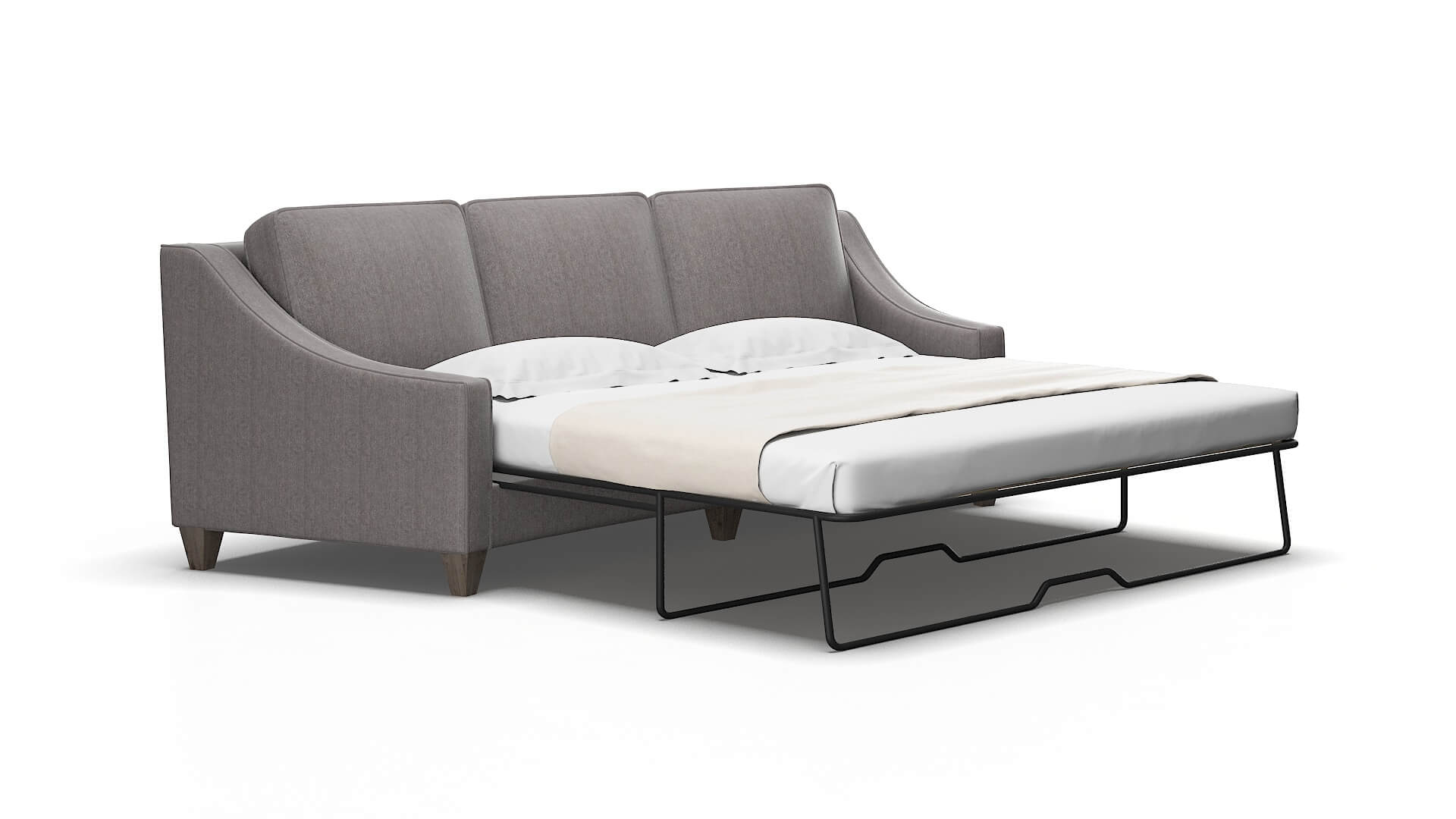 Sanda Sasha granite Sofa sleeper Espresso Legs  2