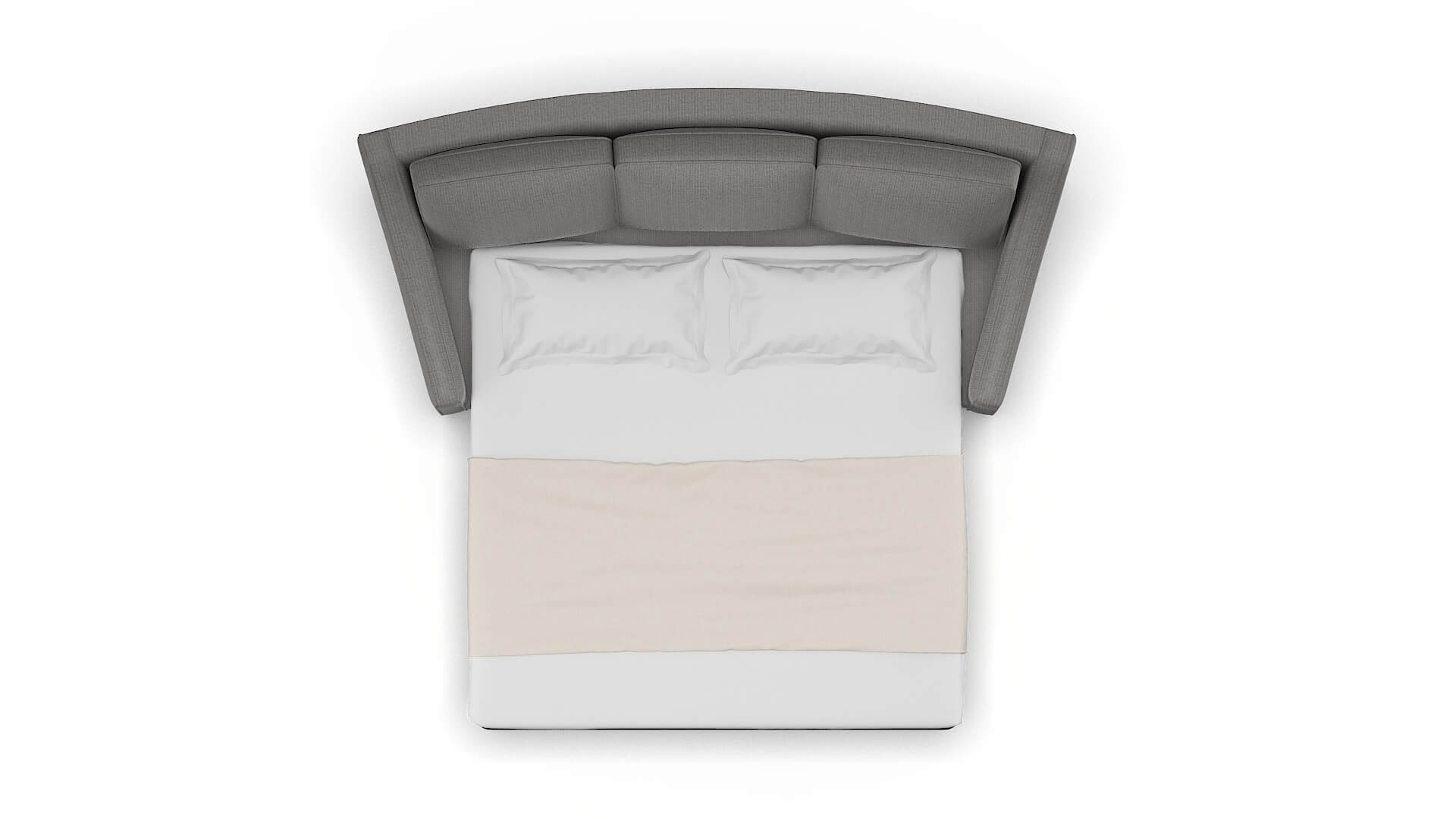 Sanda Terrain Oatmeal Sofa Sleeper Espresso legs 3