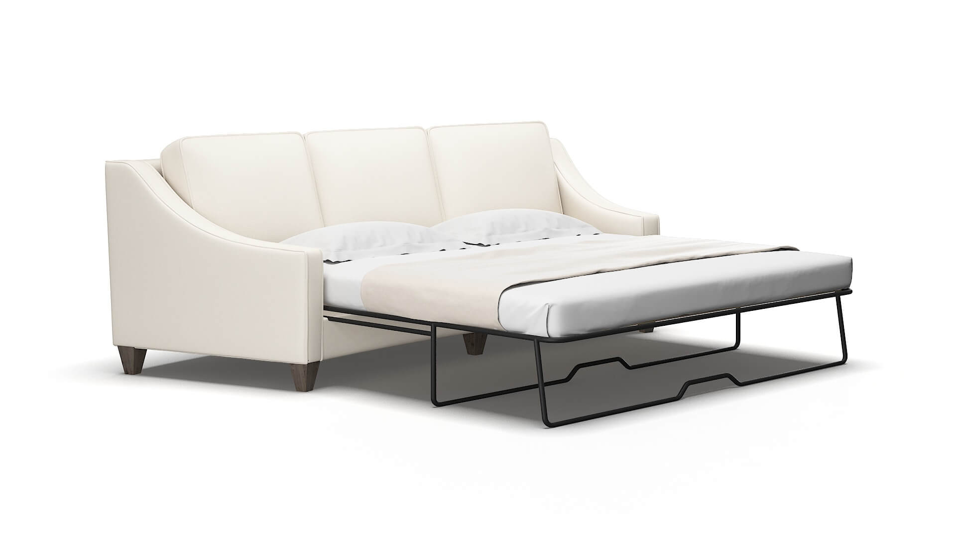 Sanda Urban_d Snow Sofa Sleeper Espresso legs 2