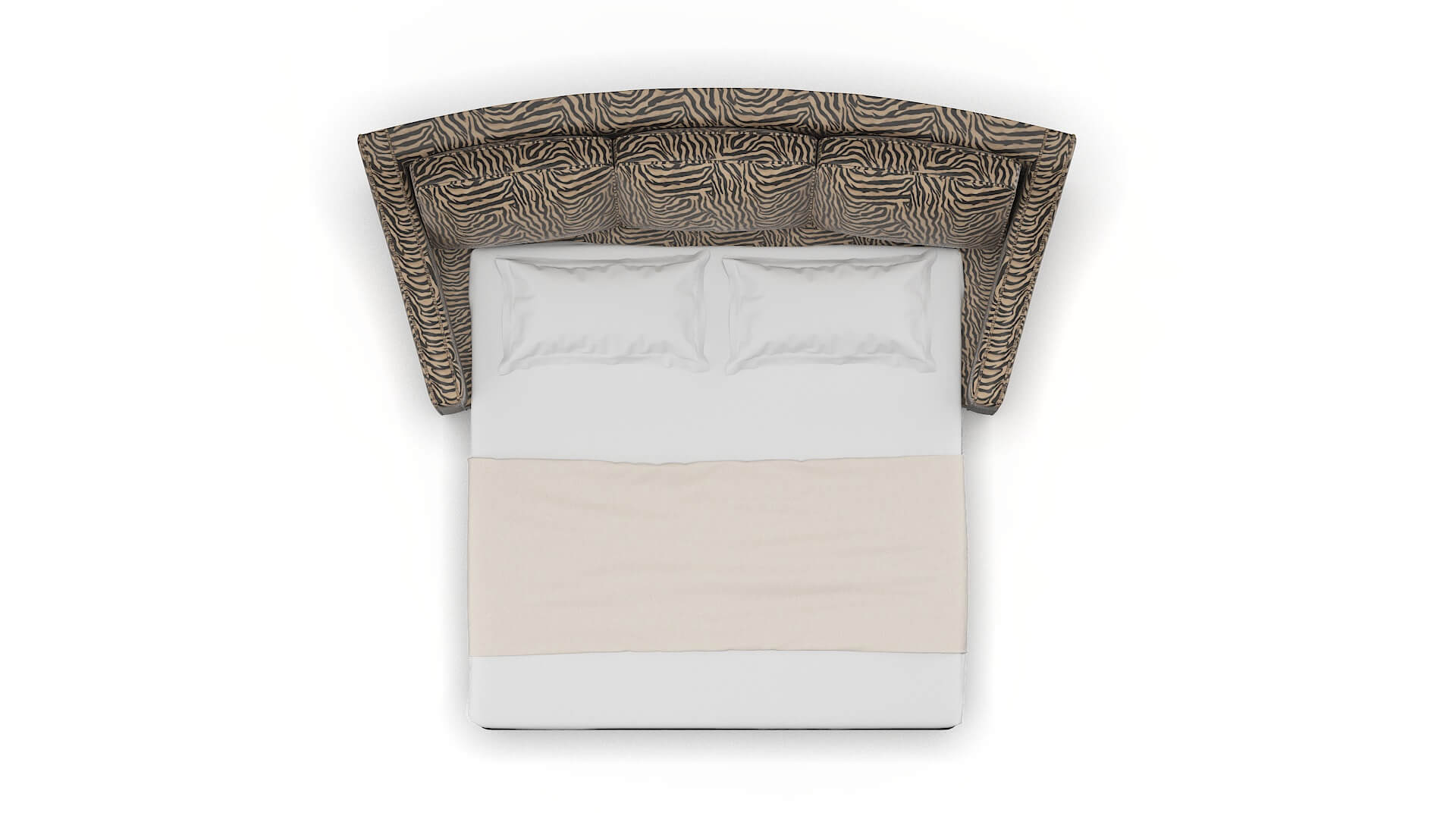 Sanda Zambia Coffee Sofa Sleeper Espresso legs 3