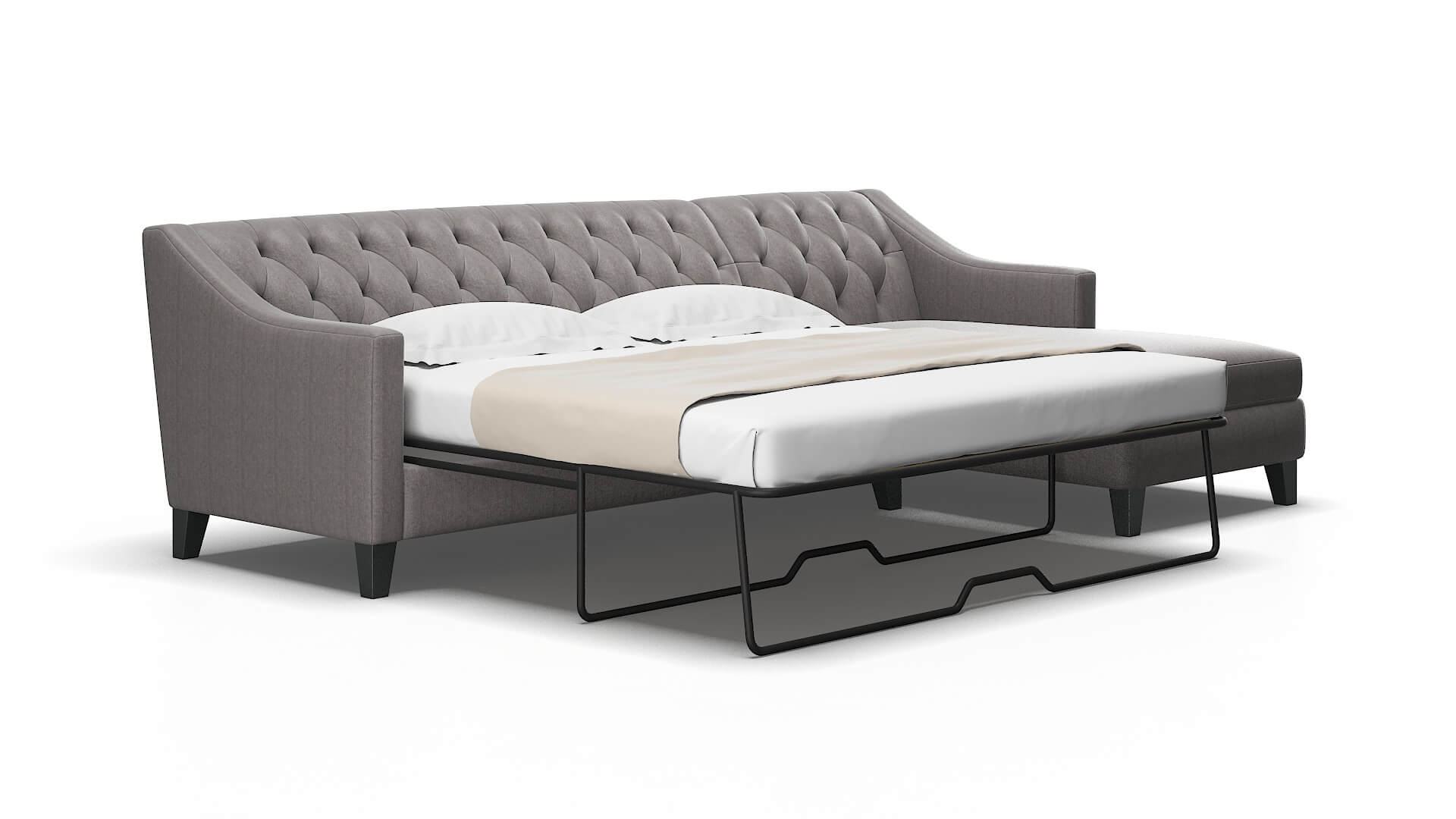 Seville Atlas_plz silver Panel sleeper Espresso Legs  2