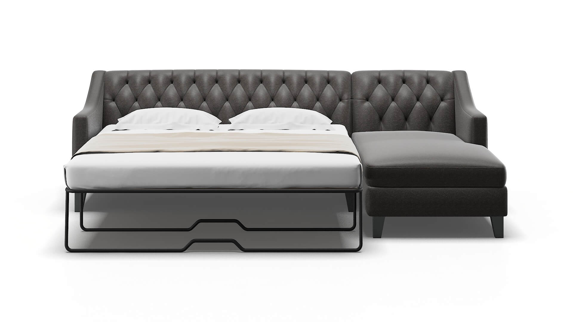 Seville Avenger Denim Panel Sleeper Espresso legs 1