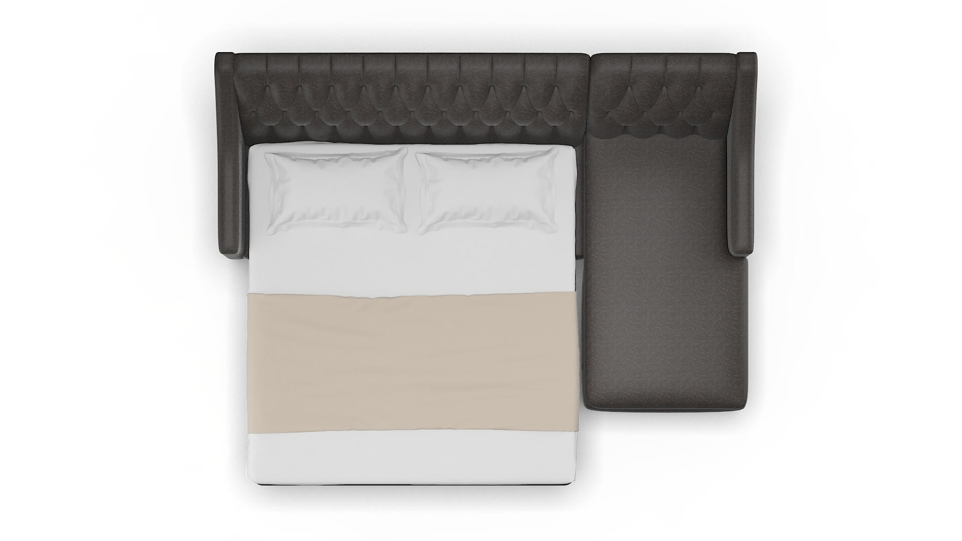 Seville Avenger Denim Panel Sleeper Espresso legs 3