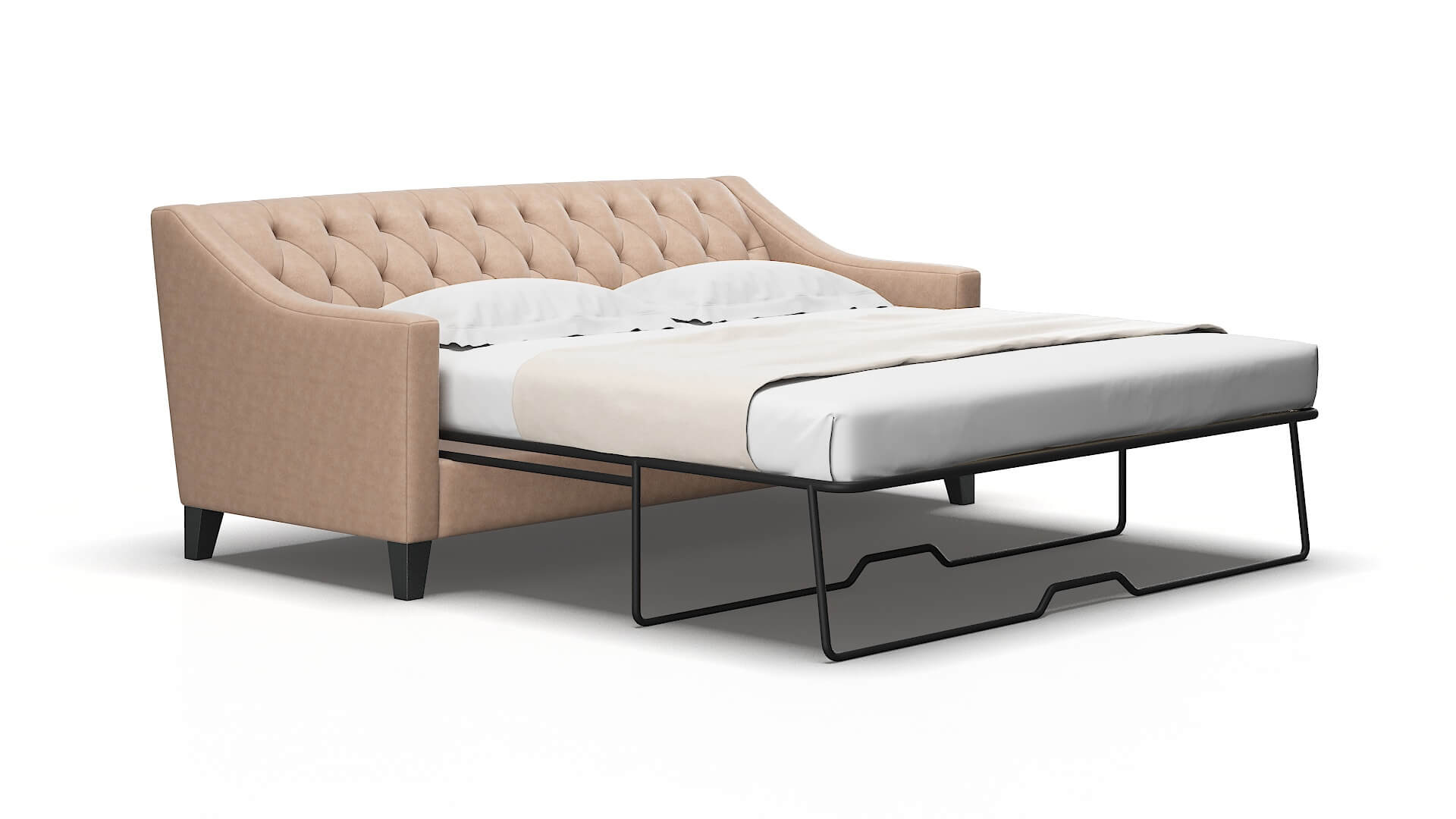 Seville Bella cocoa Sofa sleeper Espresso Legs  2