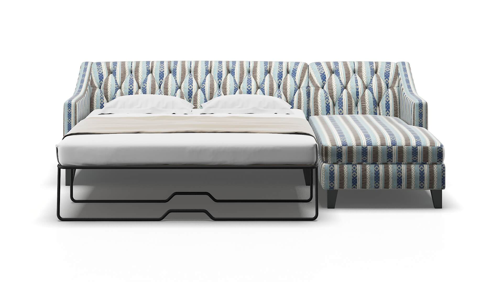 Seville Bodhi Indigo Panel Sleeper Espresso legs 1