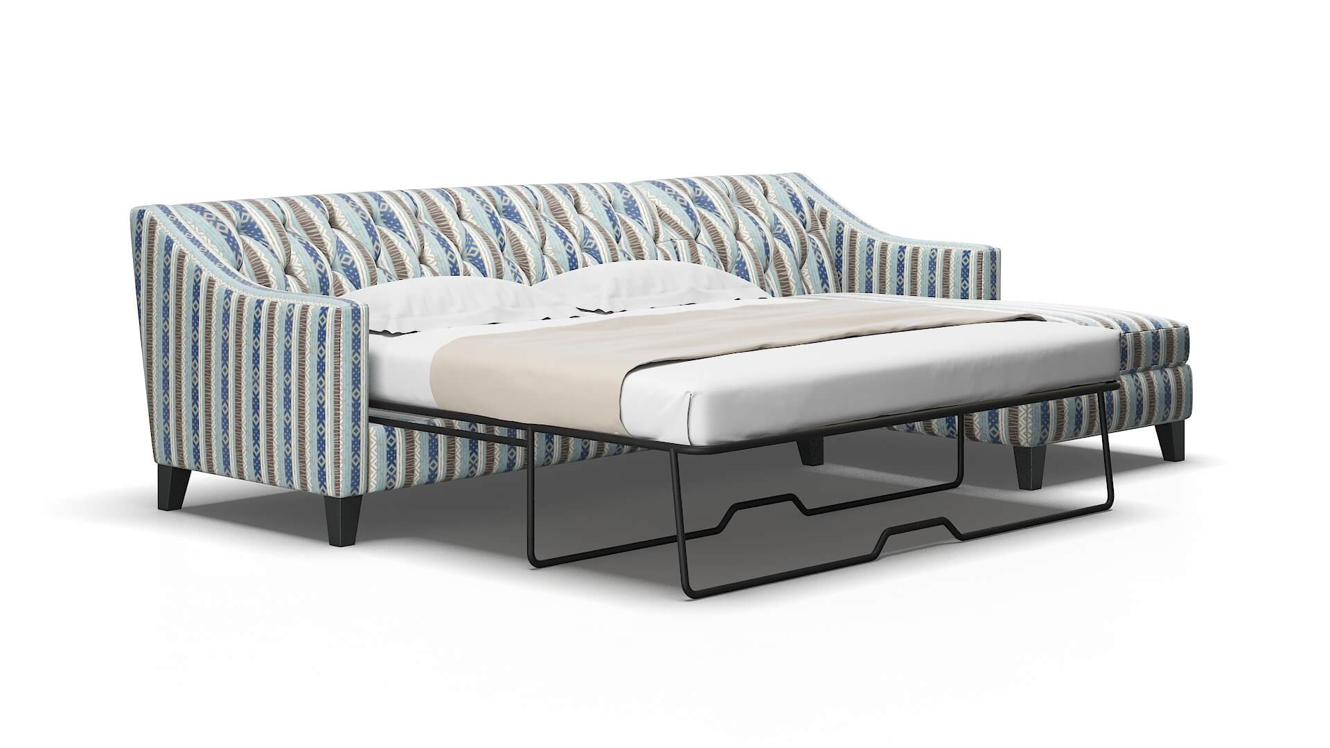 Seville Bodhi Indigo Panel Sleeper Espresso legs 2