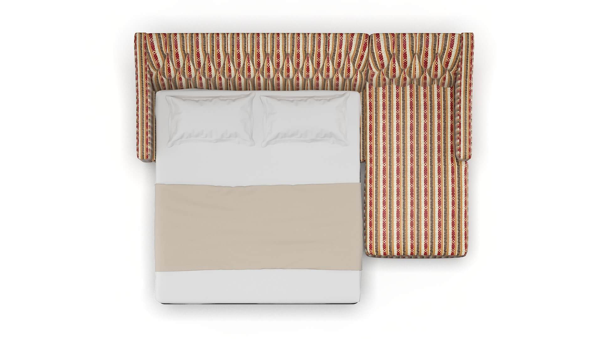 Seville Bodhi Tango Panel Sleeper Espresso legs 3