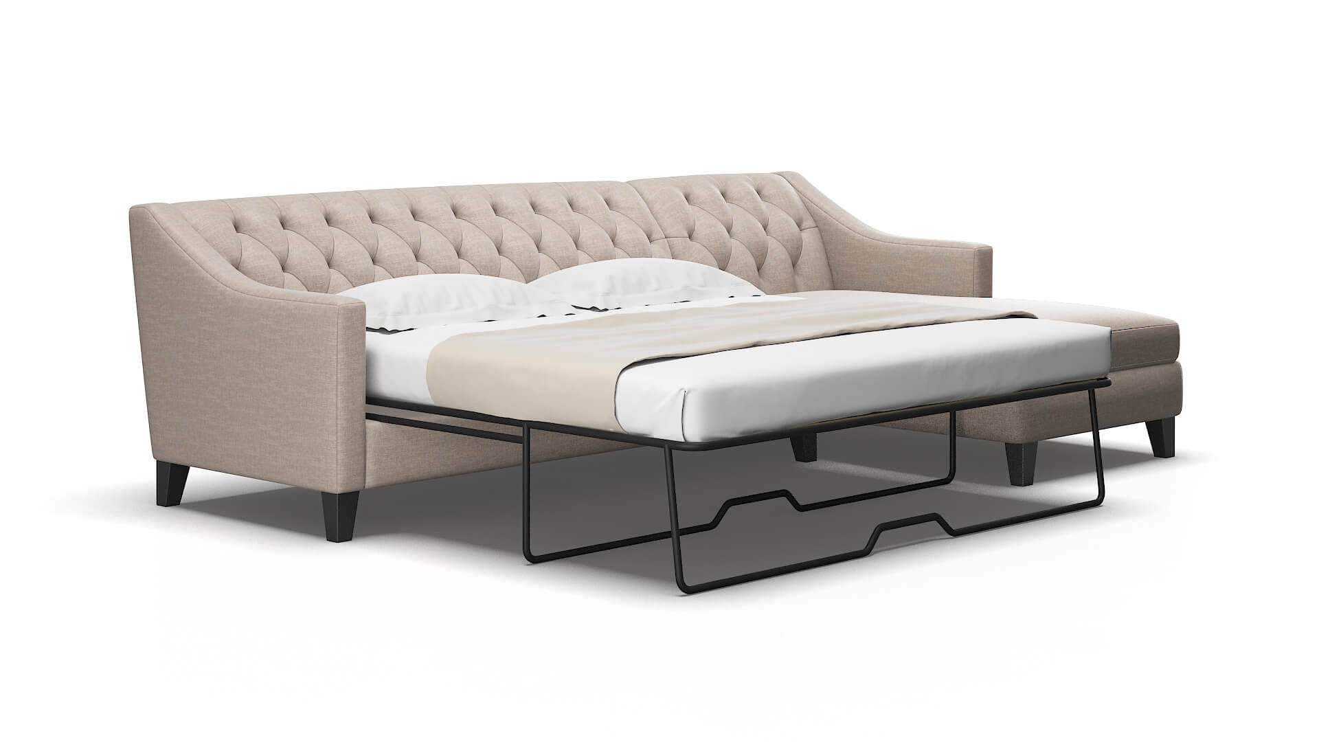 Seville Clyde dolphin Panel sleeper Espresso Legs  2