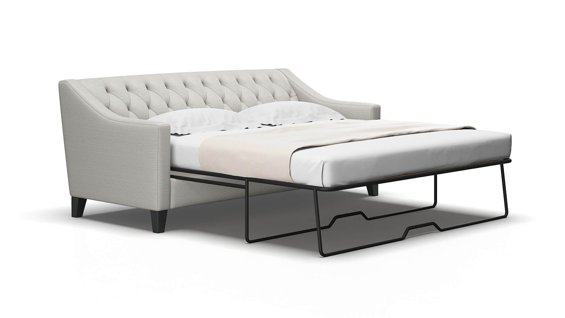 Seville Derby Grey Sofa Sleeper espresso legs 2
