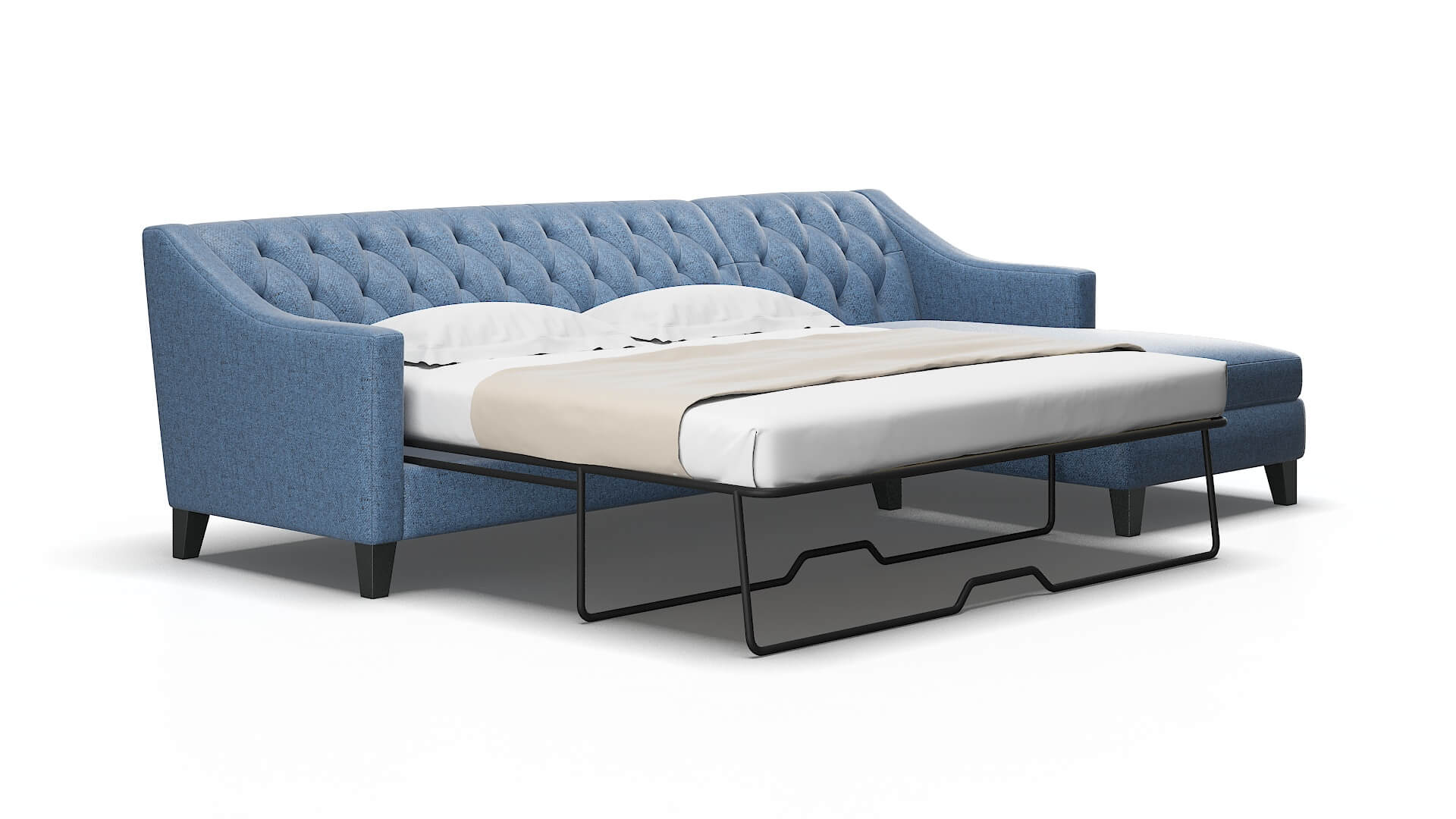 Seville Derby navy Panel sleeper Espresso Legs  2