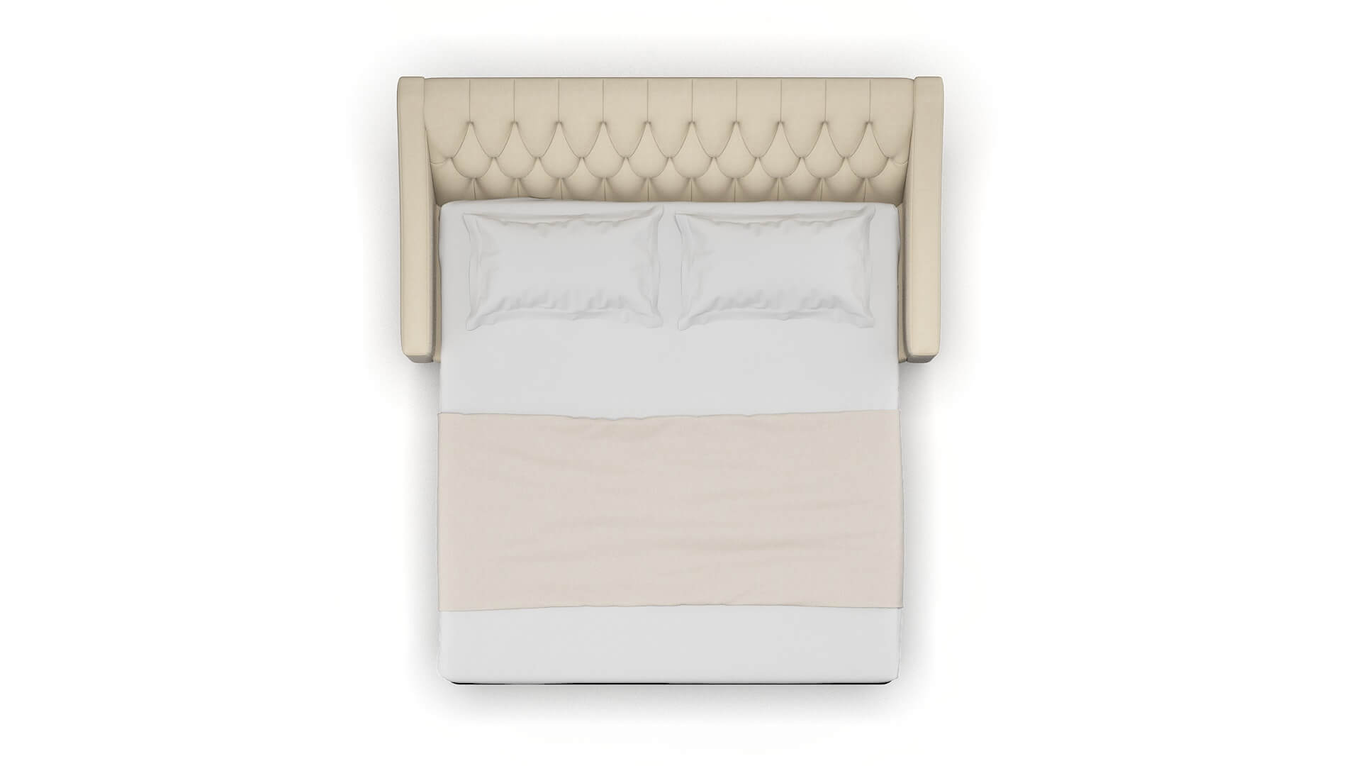 Seville Dream_d Almond Sofa Sleeper Espresso legs 3