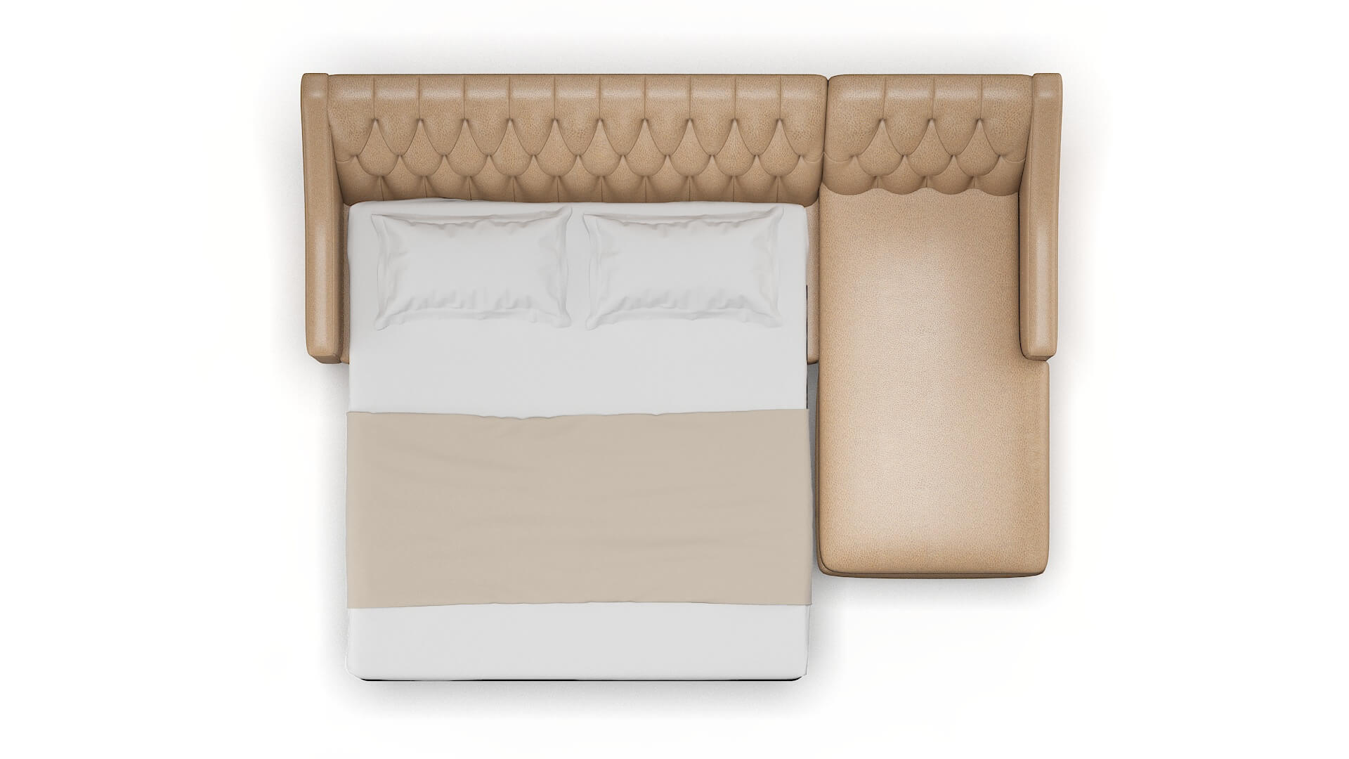 Seville Ford Dune Panel Sleeper Espresso legs 3