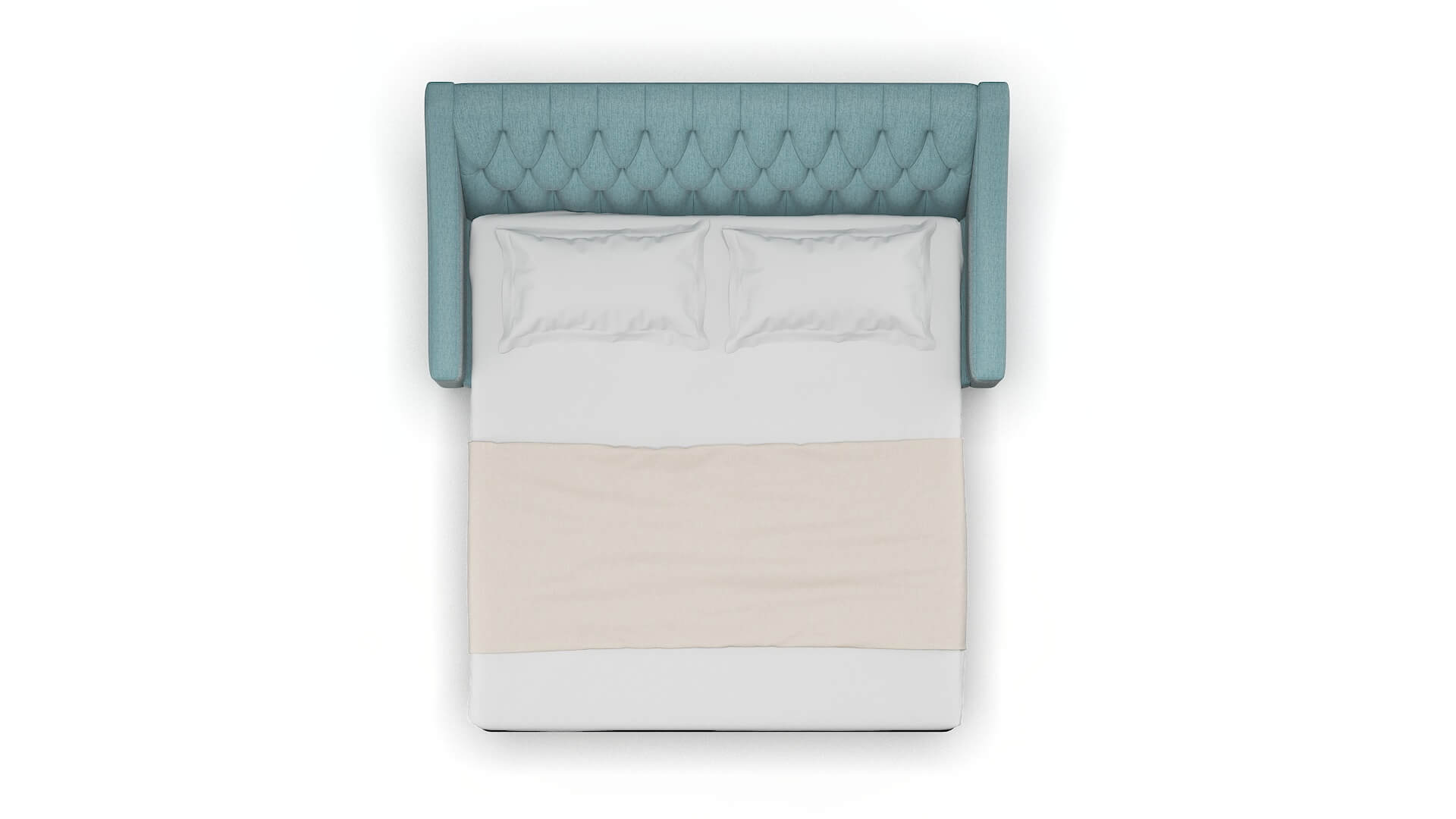 Seville Insight Peacock Sofa Sleeper Espresso legs 3