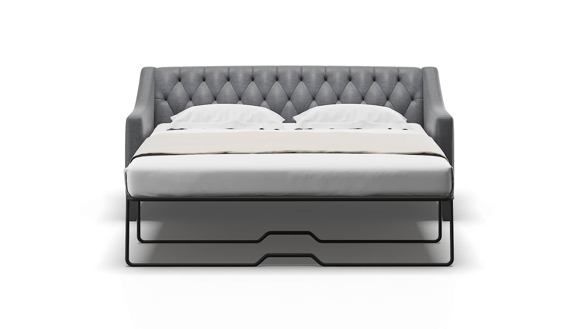 Seville Keylargo Graphite Sofa Sleeper Espresso legs 1