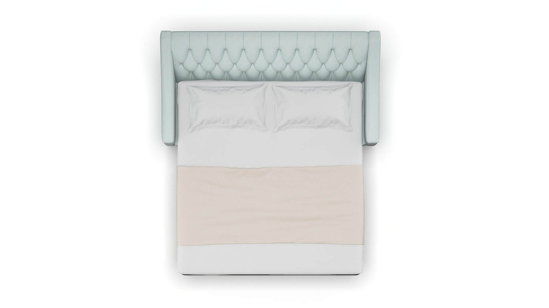 Seville Leslie Robins_egg Sofa Sleeper Espresso legs 3